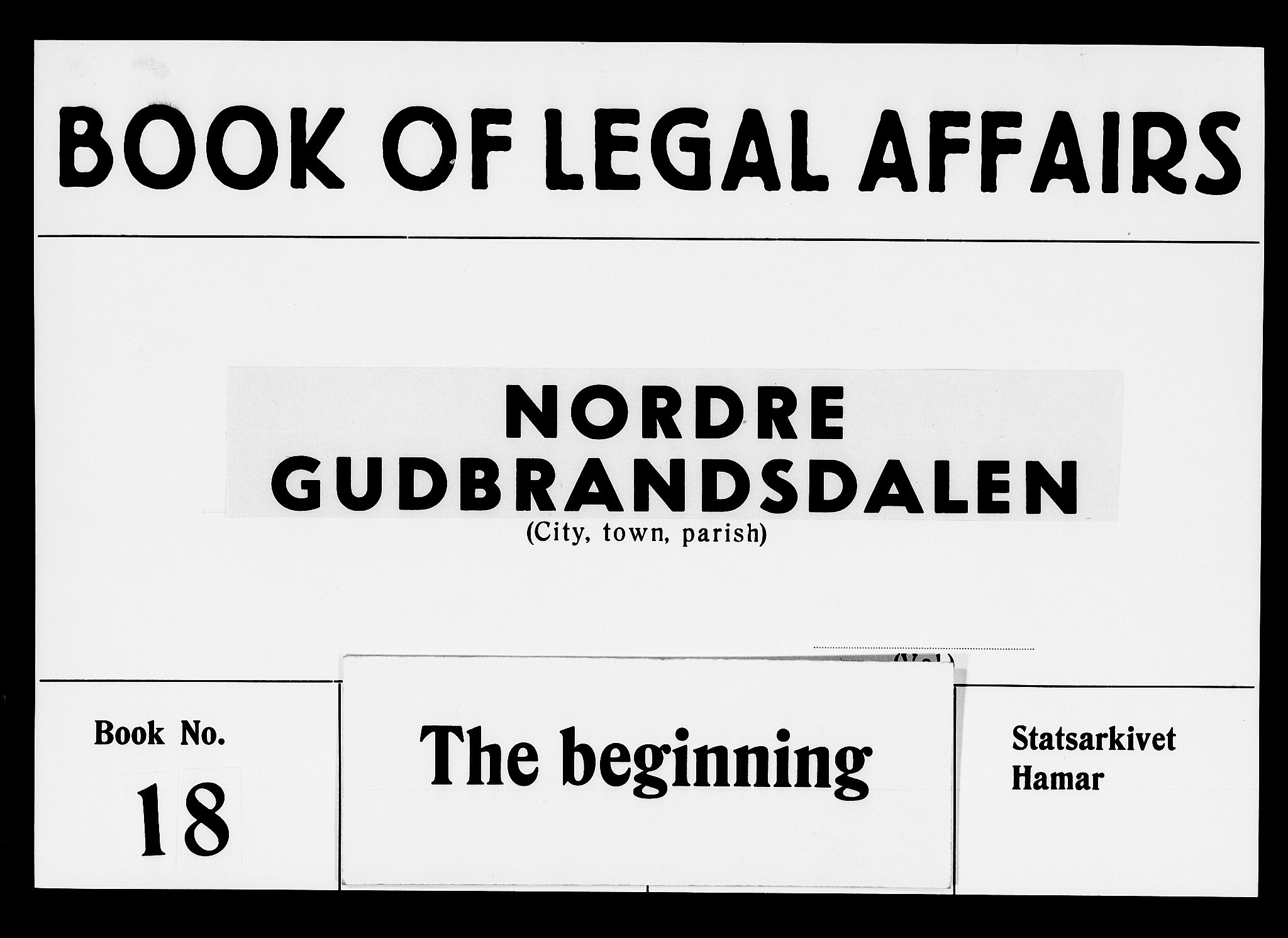 Sorenskriverier i Gudbrandsdalen, SAH/TING-036/G/Gb/Gba/L0017: Tingbok - Nord-Gudbrandsdal, 1681