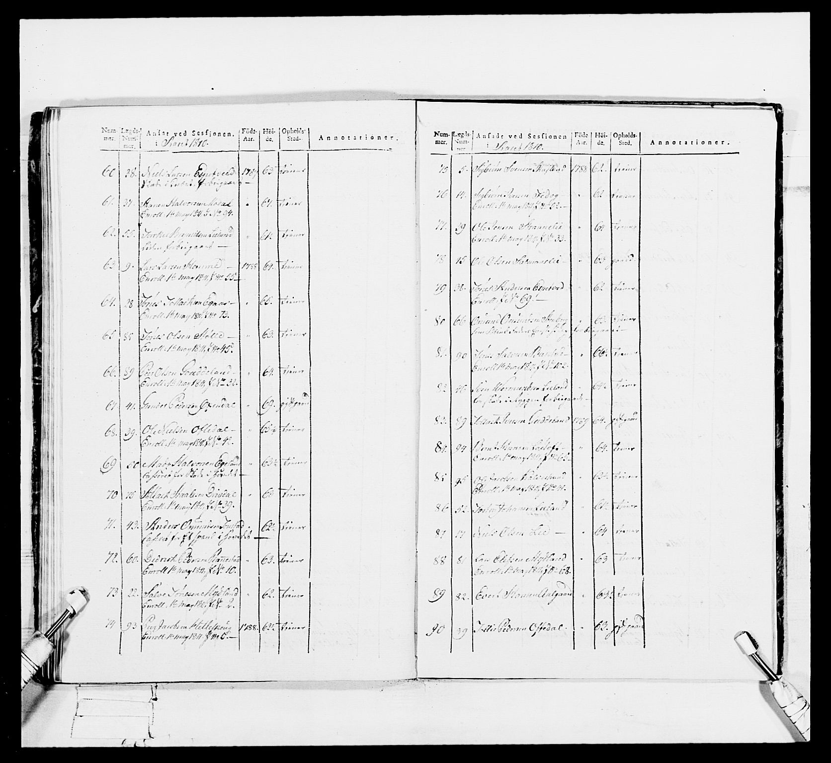 Generalitets- og kommissariatskollegiet, Det kongelige norske kommissariatskollegium, AV/RA-EA-5420/E/Eh/L0113: Vesterlenske nasjonale infanteriregiment, 1812, p. 301