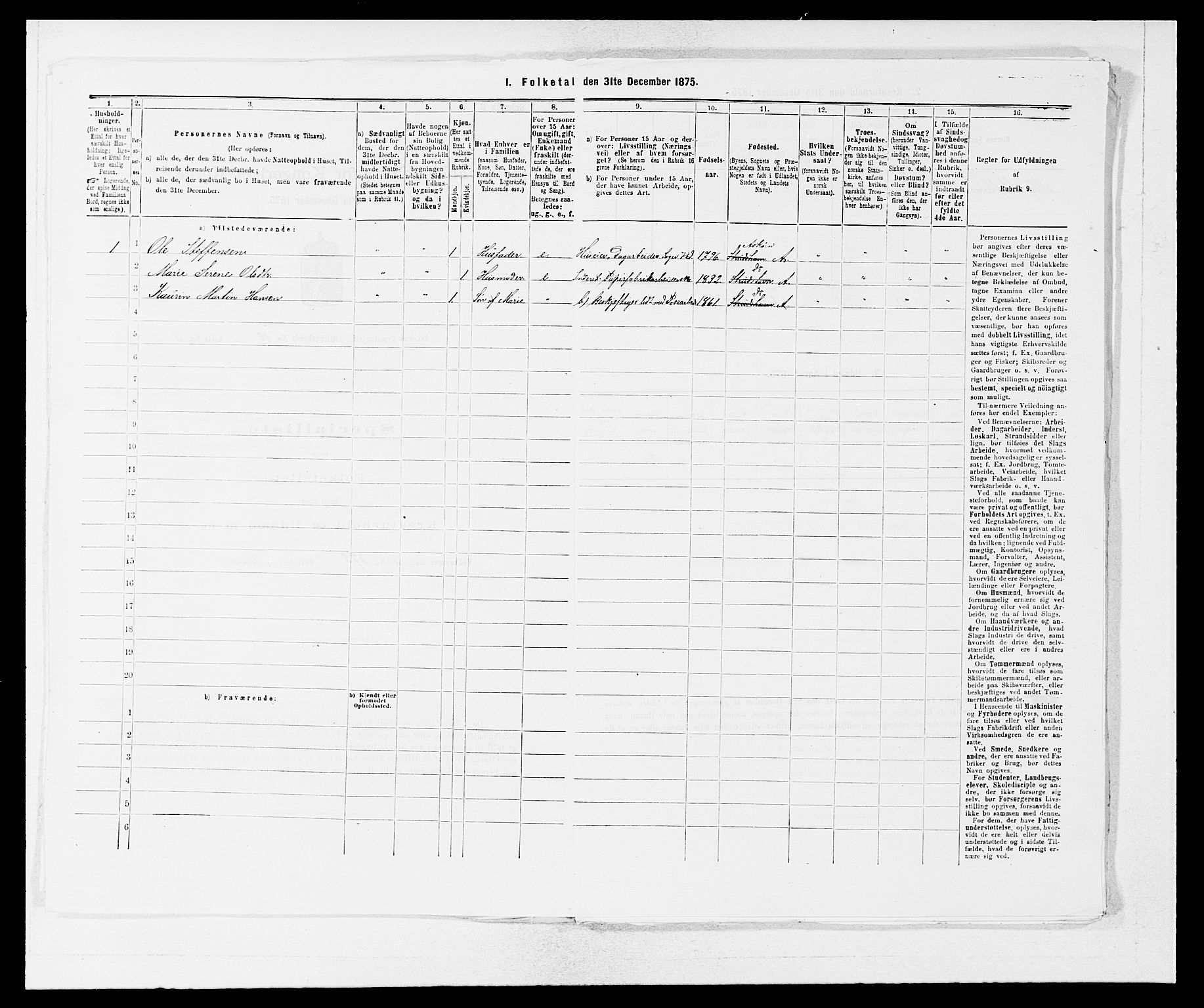 SAB, 1875 census for 1247P Askøy, 1875, p. 1399