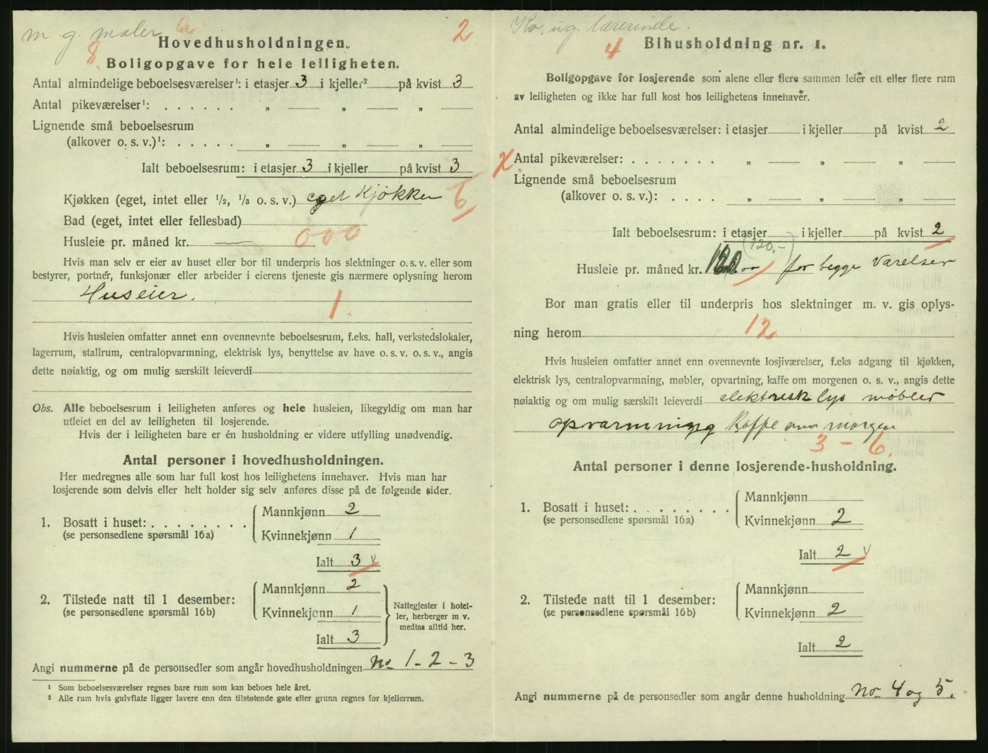 SAK, 1920 census for Risør, 1920, p. 2446