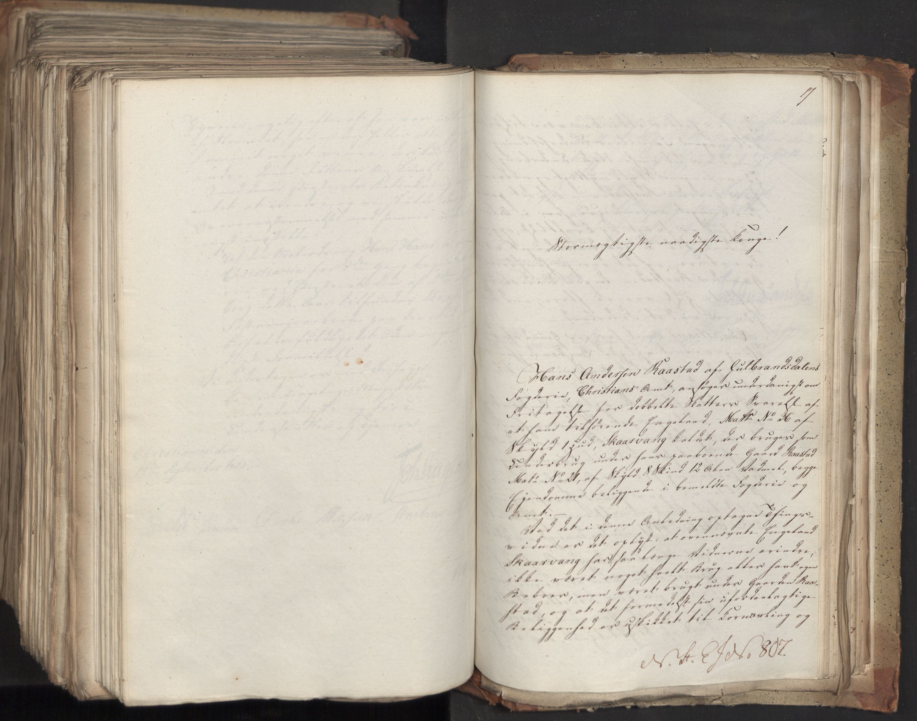 Statsrådsavdelingen i Stockholm, AV/RA-S-1003/D/Da/L0035: Regjeringsinnstillinger nr. 541-840, 1823, p. 727