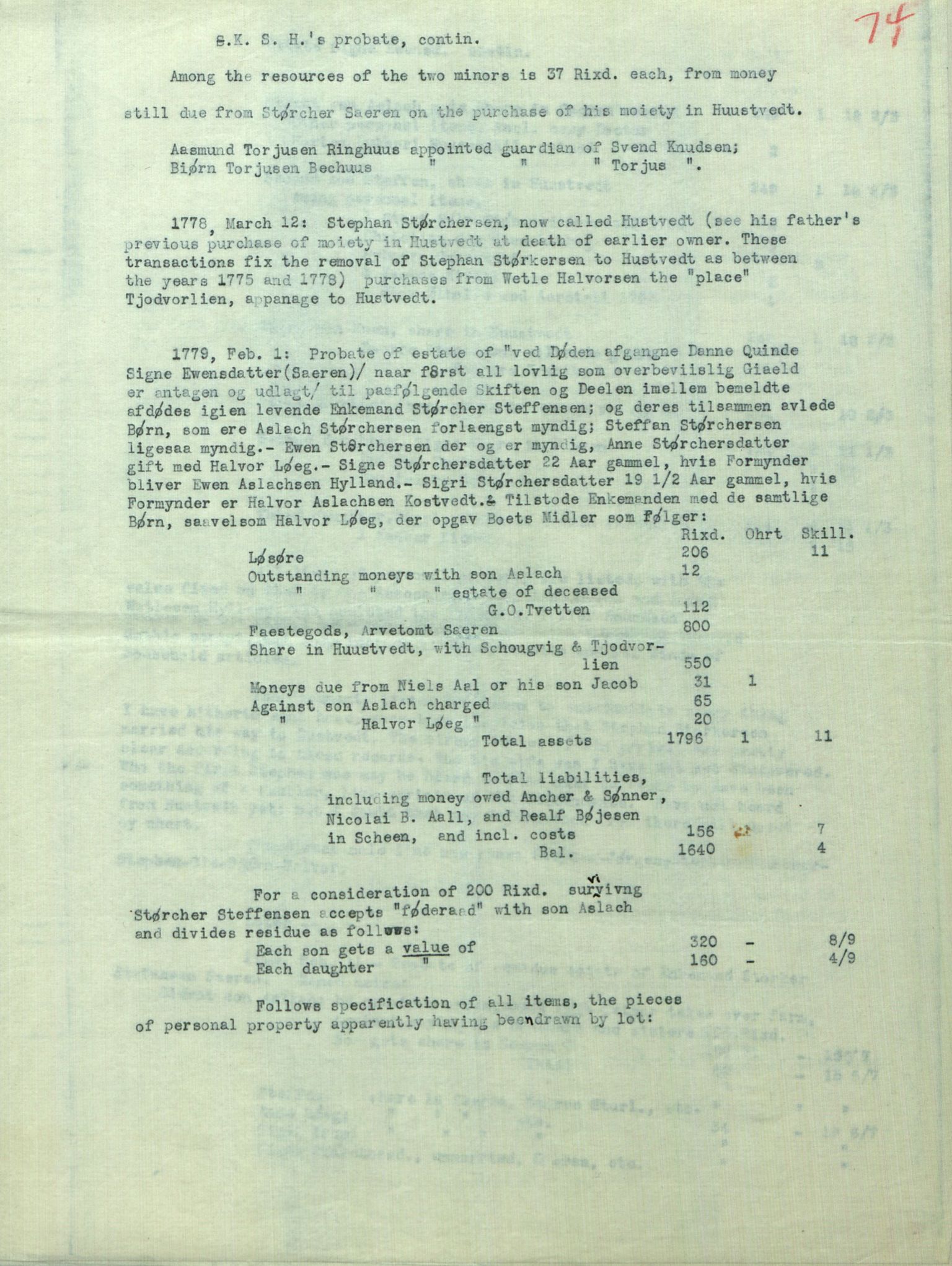 Rikard Berge, TEMU/TGM-A-1003/F/L0017/0022: 551-599 / 572 Brev o.a., 1910-1950, p. 74