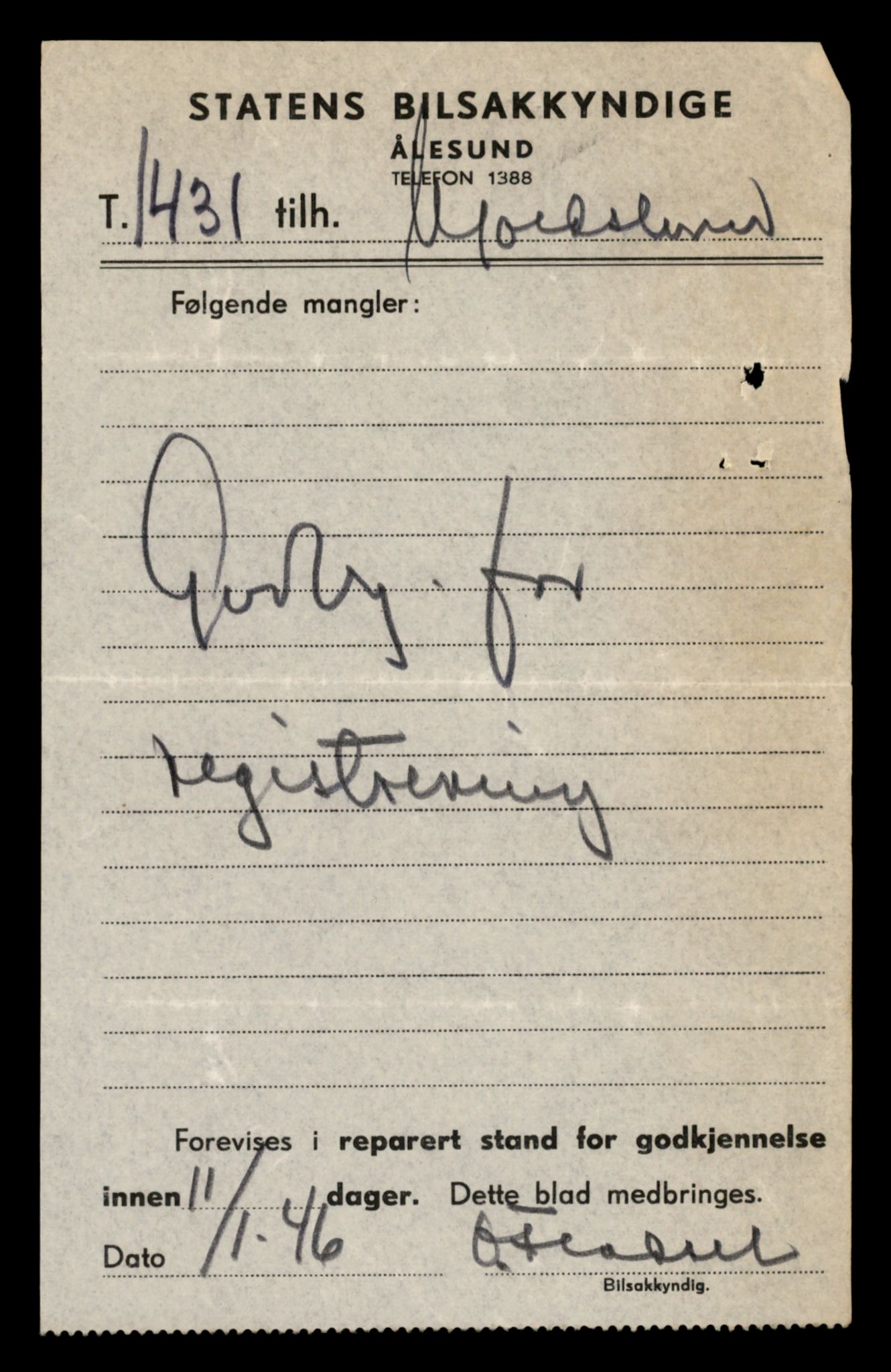 Møre og Romsdal vegkontor - Ålesund trafikkstasjon, AV/SAT-A-4099/F/Fe/L0035: Registreringskort for kjøretøy T 12653 - T 12829, 1927-1998, p. 2580