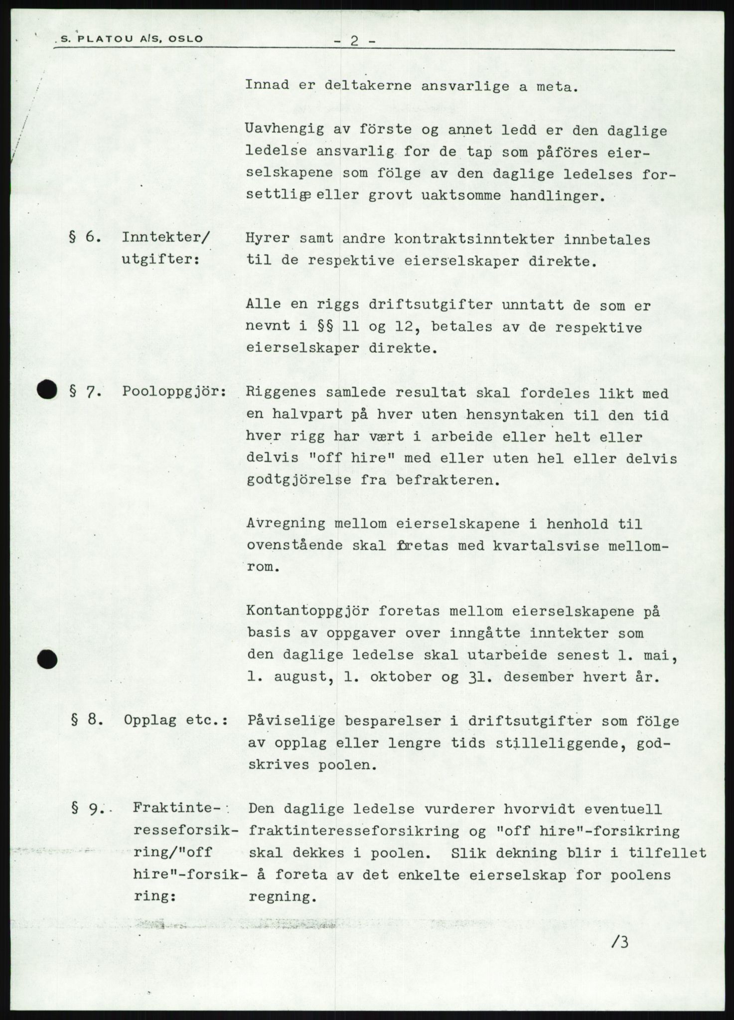 Pa 1503 - Stavanger Drilling AS, AV/SAST-A-101906/D/L0006: Korrespondanse og saksdokumenter, 1974-1984, p. 1207