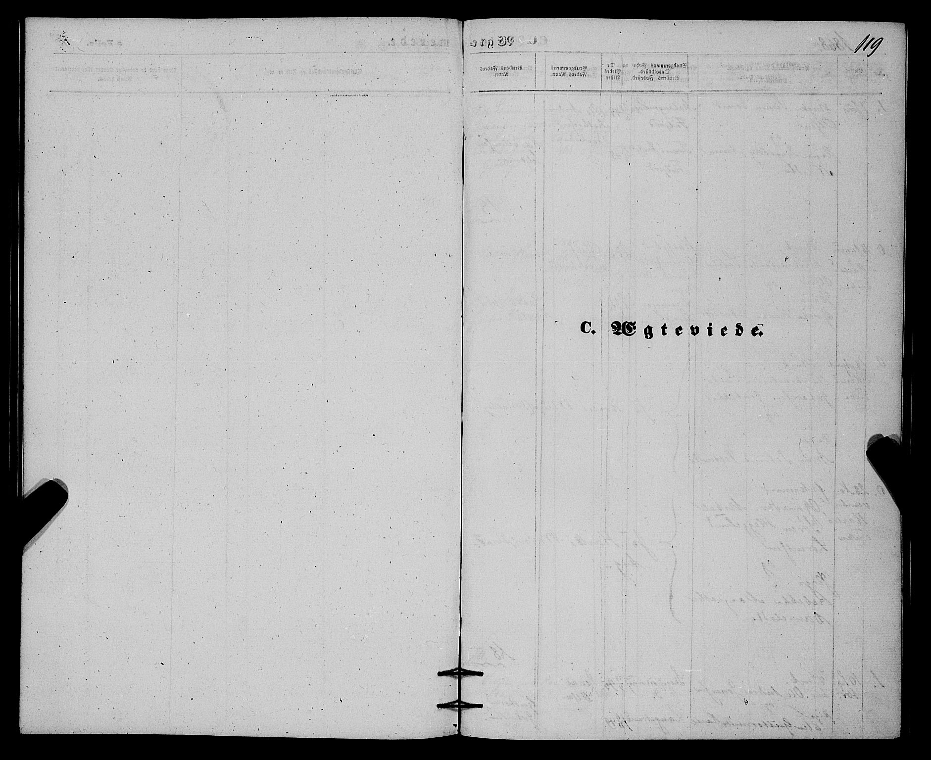 Karlsøy sokneprestembete, AV/SATØ-S-1299/H/Ha/Haa/L0010kirke: Parish register (official) no. 10, 1867-1878, p. 119