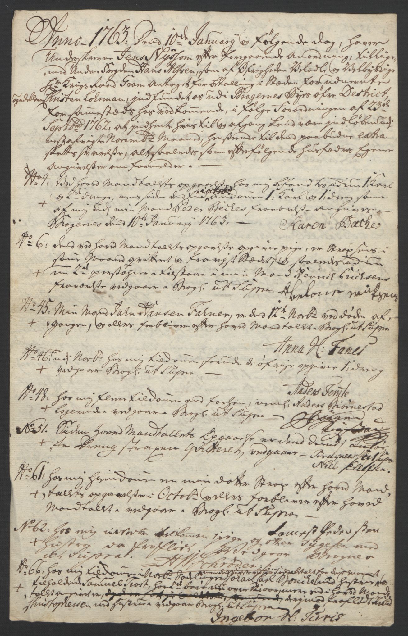 Rentekammeret inntil 1814, Reviderte regnskaper, Byregnskaper, AV/RA-EA-4066/R/Rf/L0119/0001: [F2] Kontribusjonsregnskap / Ekstraskatt, 1762-1767, p. 57