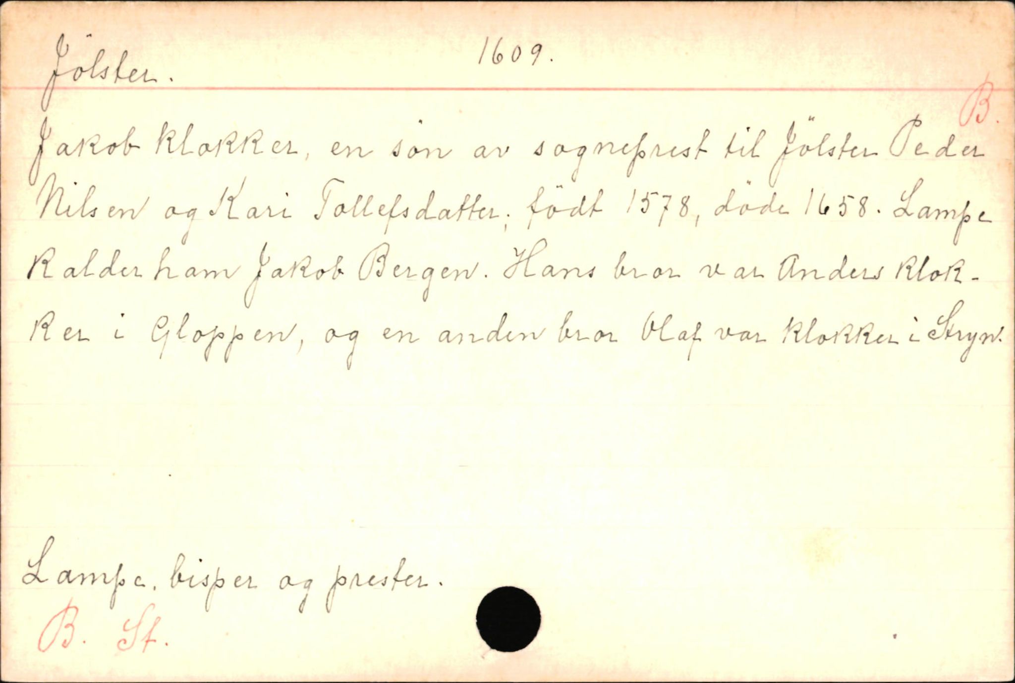 Haugen, Johannes - lærer, AV/SAB-SAB/PA-0036/01/L0001: Om klokkere og lærere, 1521-1904, p. 6793