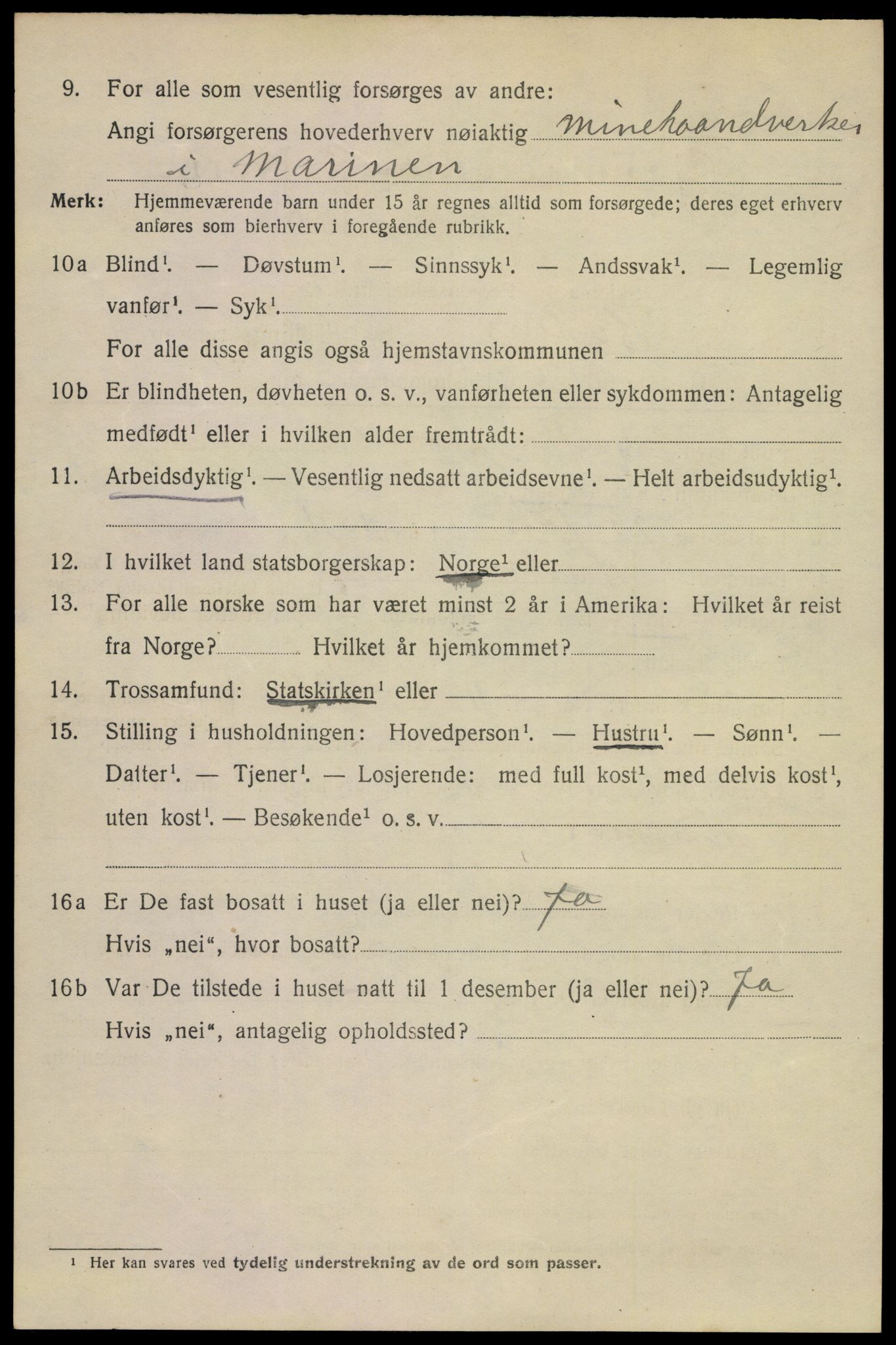 SAKO, 1920 census for Horten, 1920, p. 19292