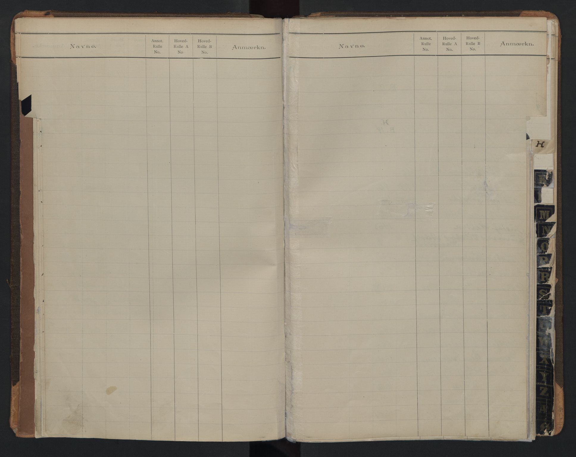 Holmestrand innrulleringskontor, AV/SAKO-A-1151/G/Ga/L0001: Register, 1868-1948, p. 18