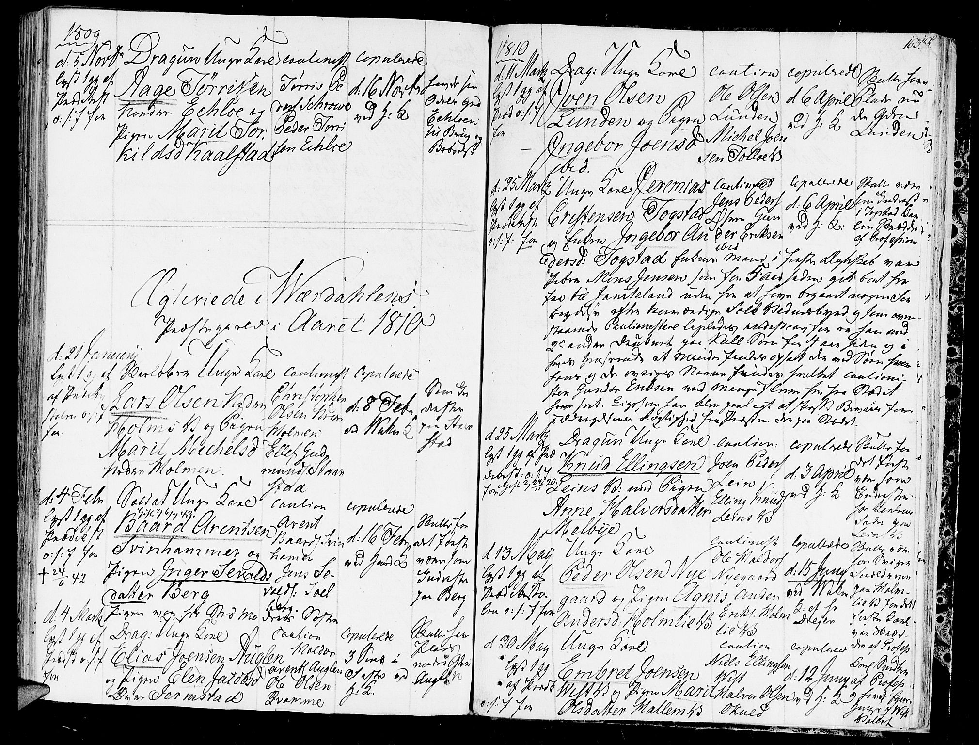 Ministerialprotokoller, klokkerbøker og fødselsregistre - Nord-Trøndelag, SAT/A-1458/723/L0233: Parish register (official) no. 723A04, 1805-1816, p. 163