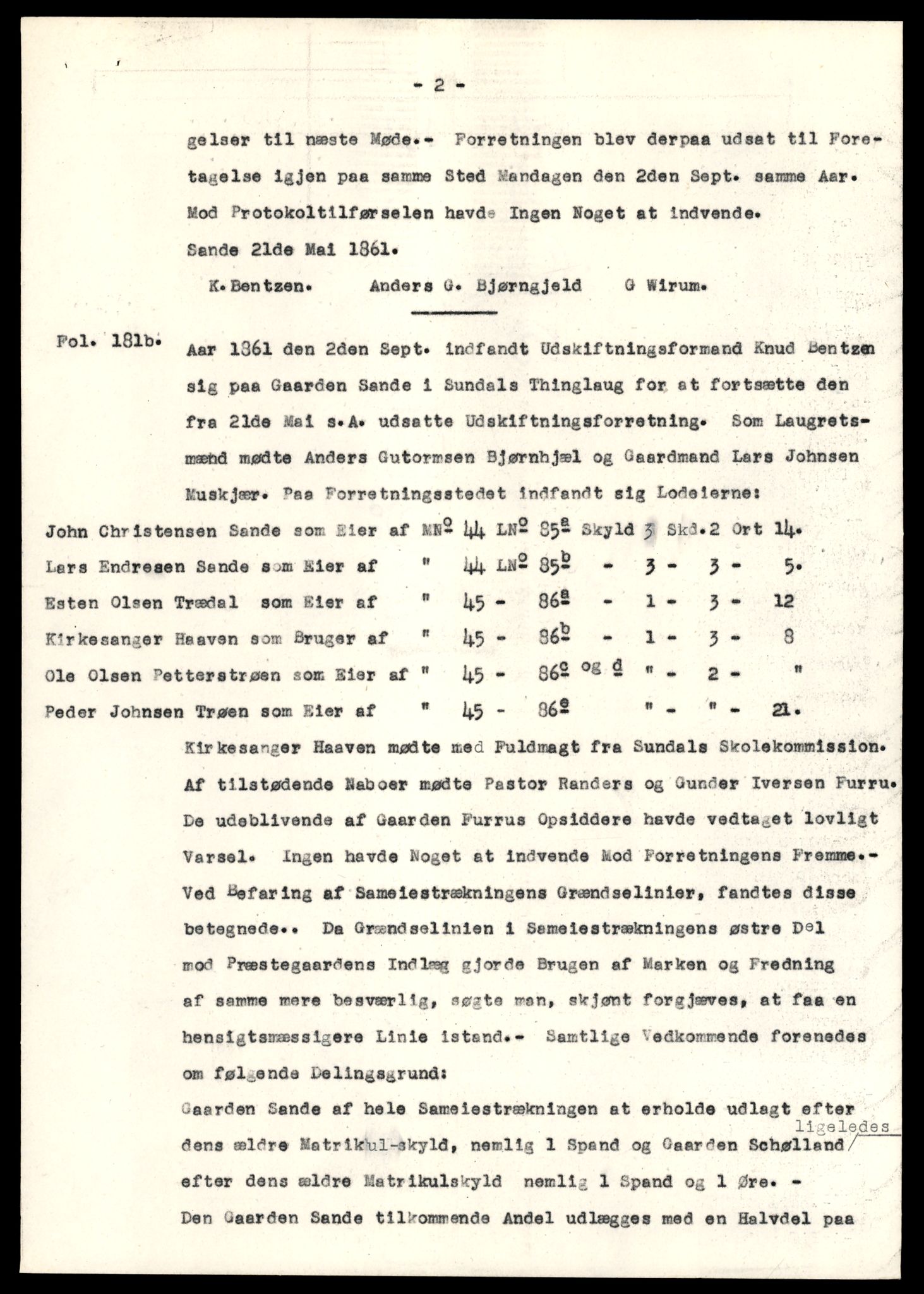 Statsarkivet i Trondheim, AV/SAT-A-4183/J/Je/L0034: Utskiftningsprotokoller, 1861-1898