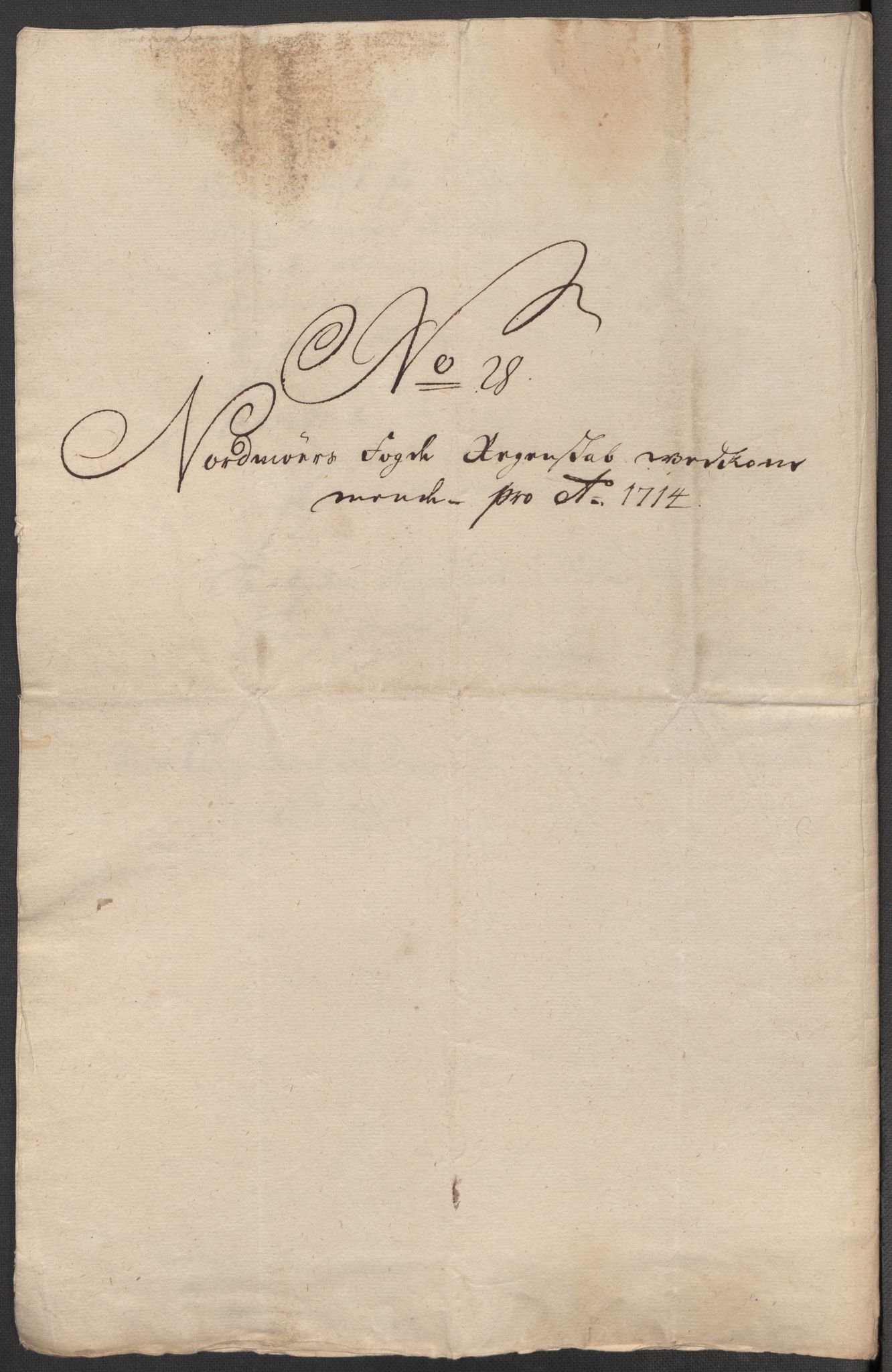 Rentekammeret inntil 1814, Reviderte regnskaper, Fogderegnskap, AV/RA-EA-4092/R56/L3748: Fogderegnskap Nordmøre, 1714-1715, p. 166