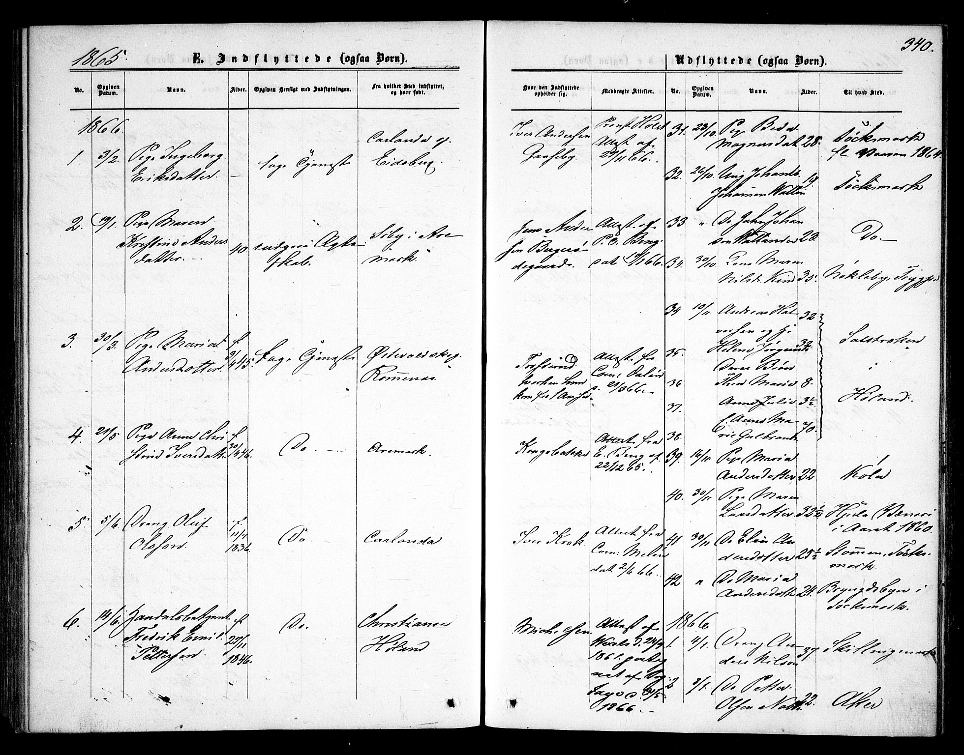 Rødenes prestekontor Kirkebøker, SAO/A-2005/F/Fa/L0007: Parish register (official) no. I 7, 1860-1869, p. 340