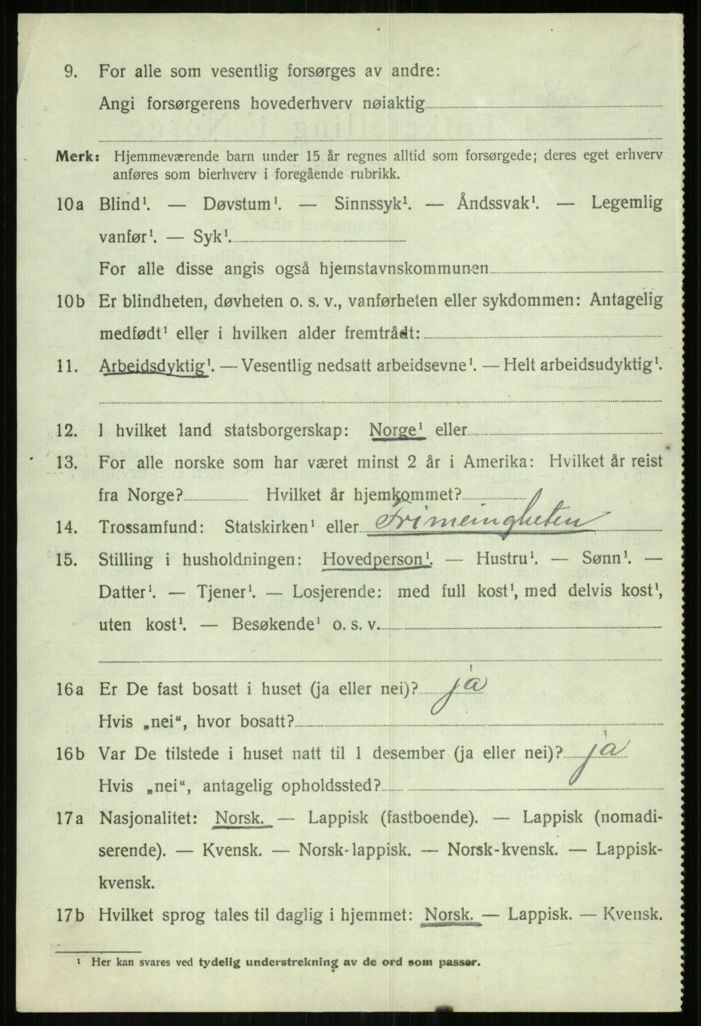 SATØ, 1920 census for Målselv, 1920, p. 4842