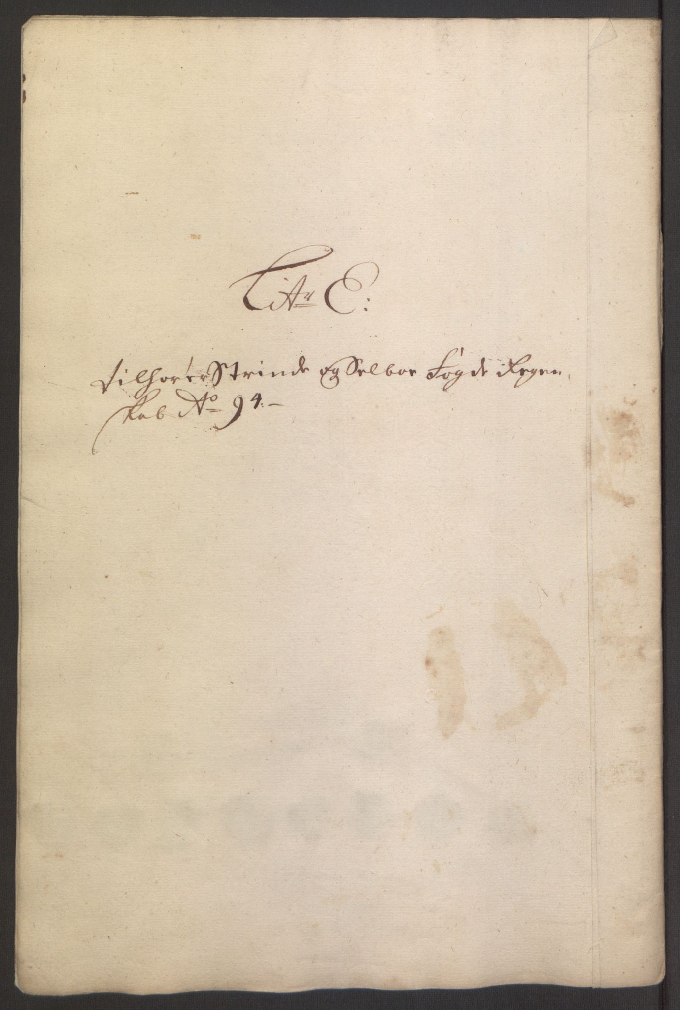 Rentekammeret inntil 1814, Reviderte regnskaper, Fogderegnskap, RA/EA-4092/R61/L4104: Fogderegnskap Strinda og Selbu, 1693-1694, p. 229