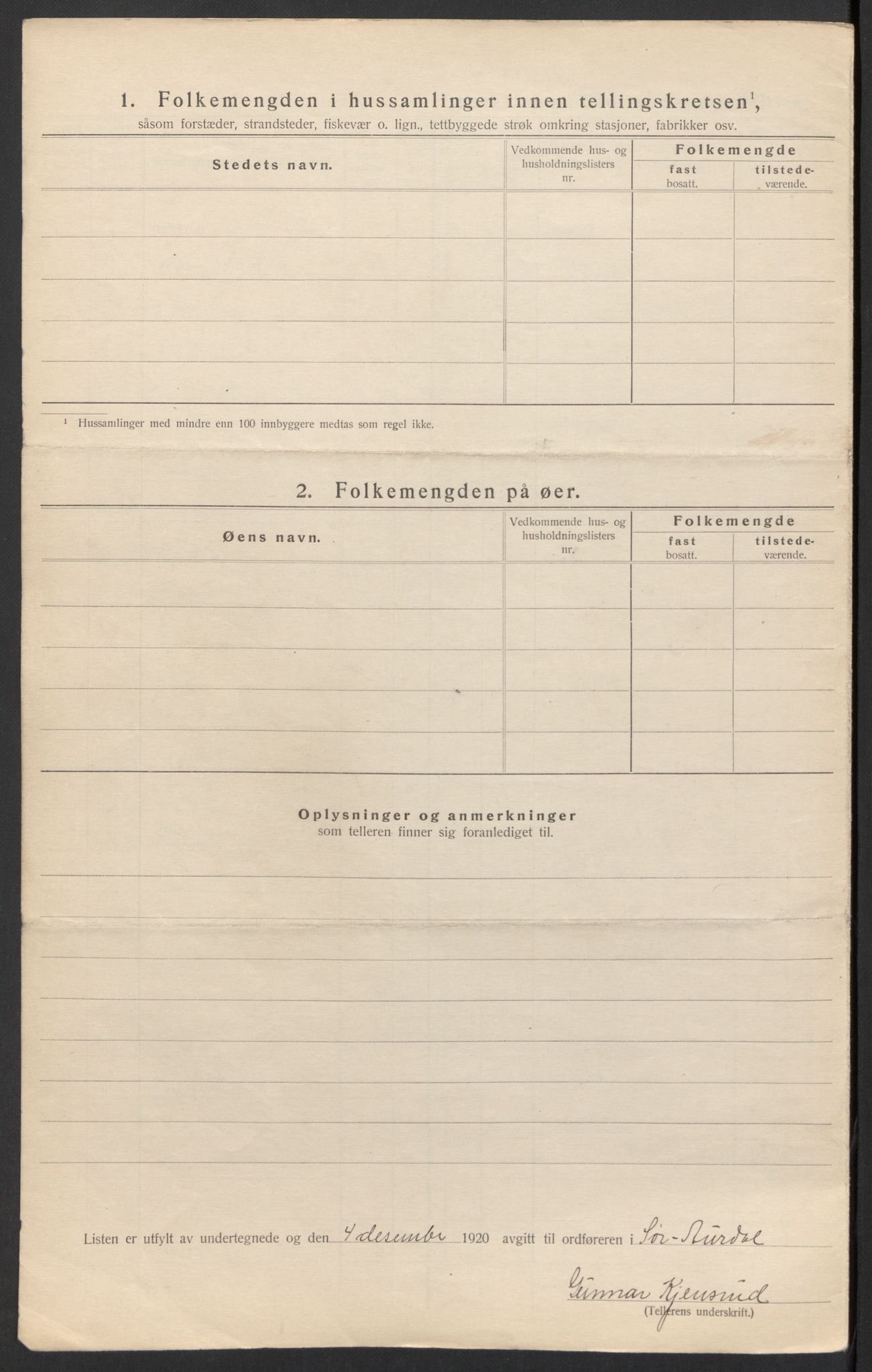 SAH, 1920 census for Sør-Aurdal, 1920, p. 57