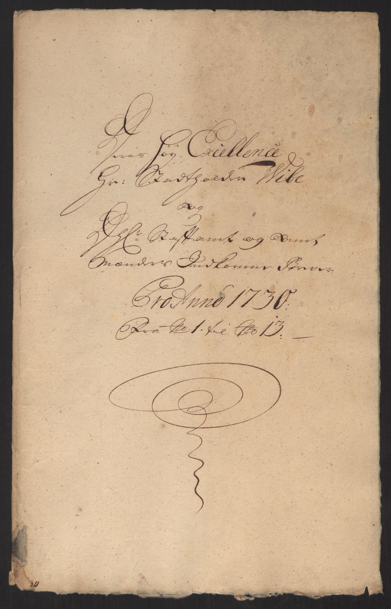 Kommanderende general (KG I) med Det norske krigsdirektorium, AV/RA-EA-5419/D/L0060: Stattholderens, stiftamtmenns og amtmenns brev, 1720-1730, p. 414