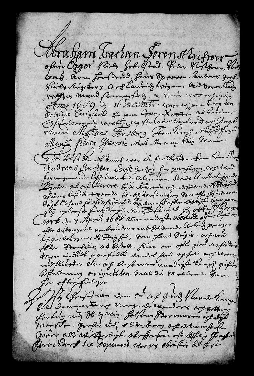 Stattholderembetet 1572-1771, RA/EA-2870/Af/L0003: Avskrifter av vedlegg til originale supplikker, nummerert i samsvar med supplikkbøkene, 1689-1691, p. 80