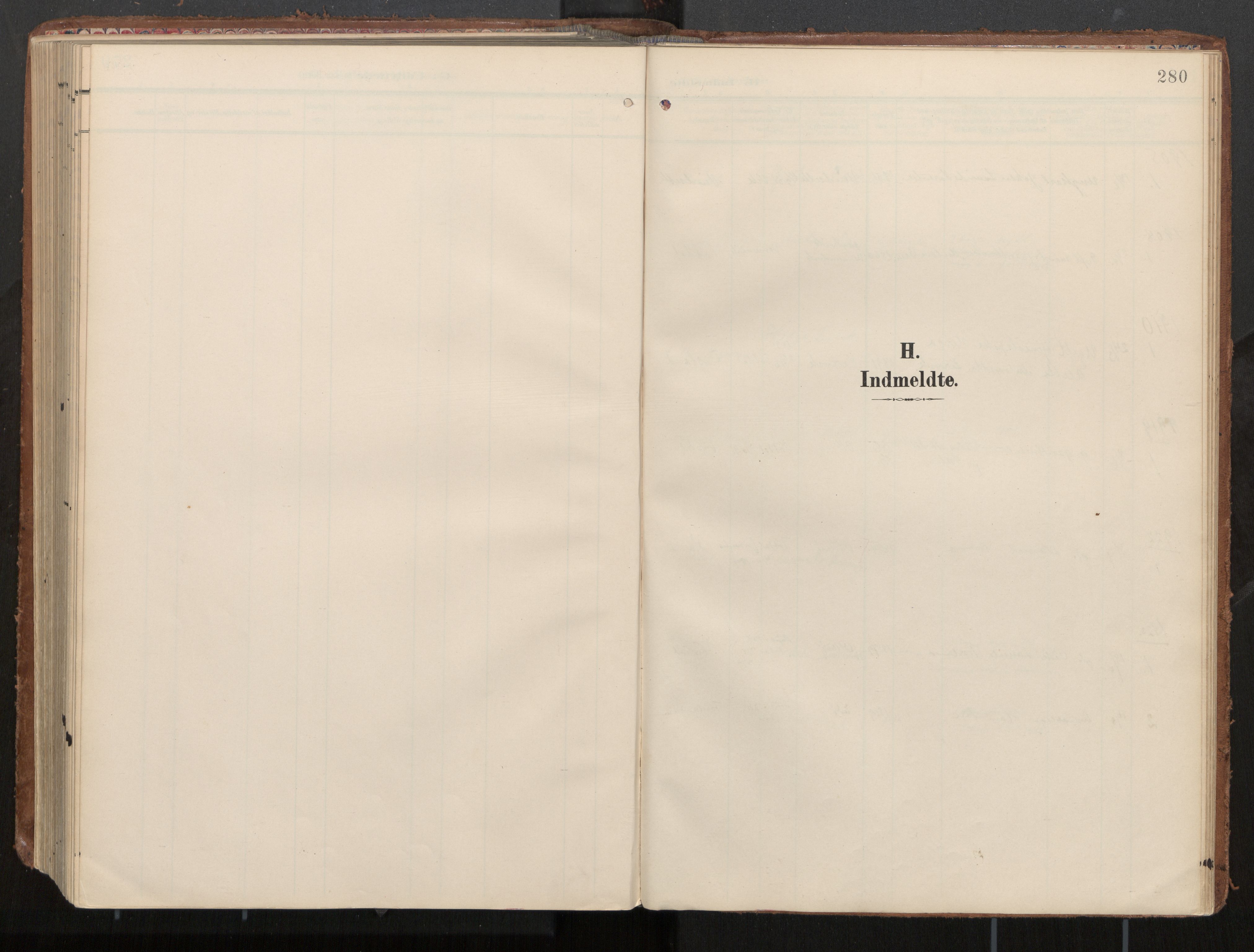 Ministerialprotokoller, klokkerbøker og fødselsregistre - Nord-Trøndelag, SAT/A-1458/774/L0629: Parish register (official), 1904-1926, p. 280