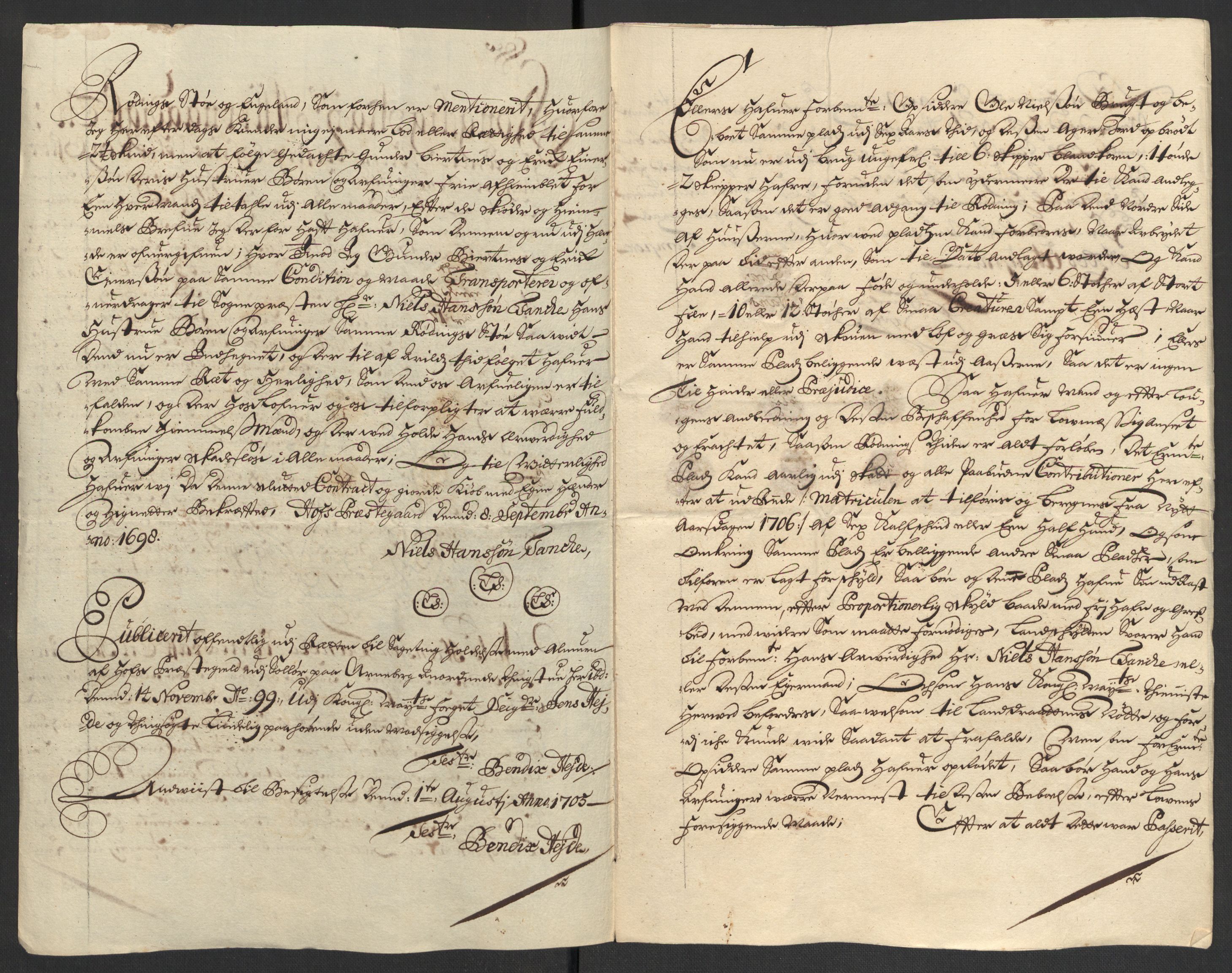 Rentekammeret inntil 1814, Reviderte regnskaper, Fogderegnskap, RA/EA-4092/R13/L0843: Fogderegnskap Solør, Odal og Østerdal, 1705-1706, p. 395