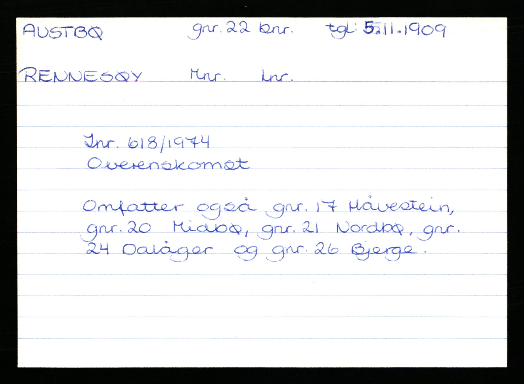 Statsarkivet i Stavanger, AV/SAST-A-101971/03/Y/Yk/L0002: Registerkort sortert etter gårdsnavn: Auglend - Bakkevik, 1750-1930, p. 258