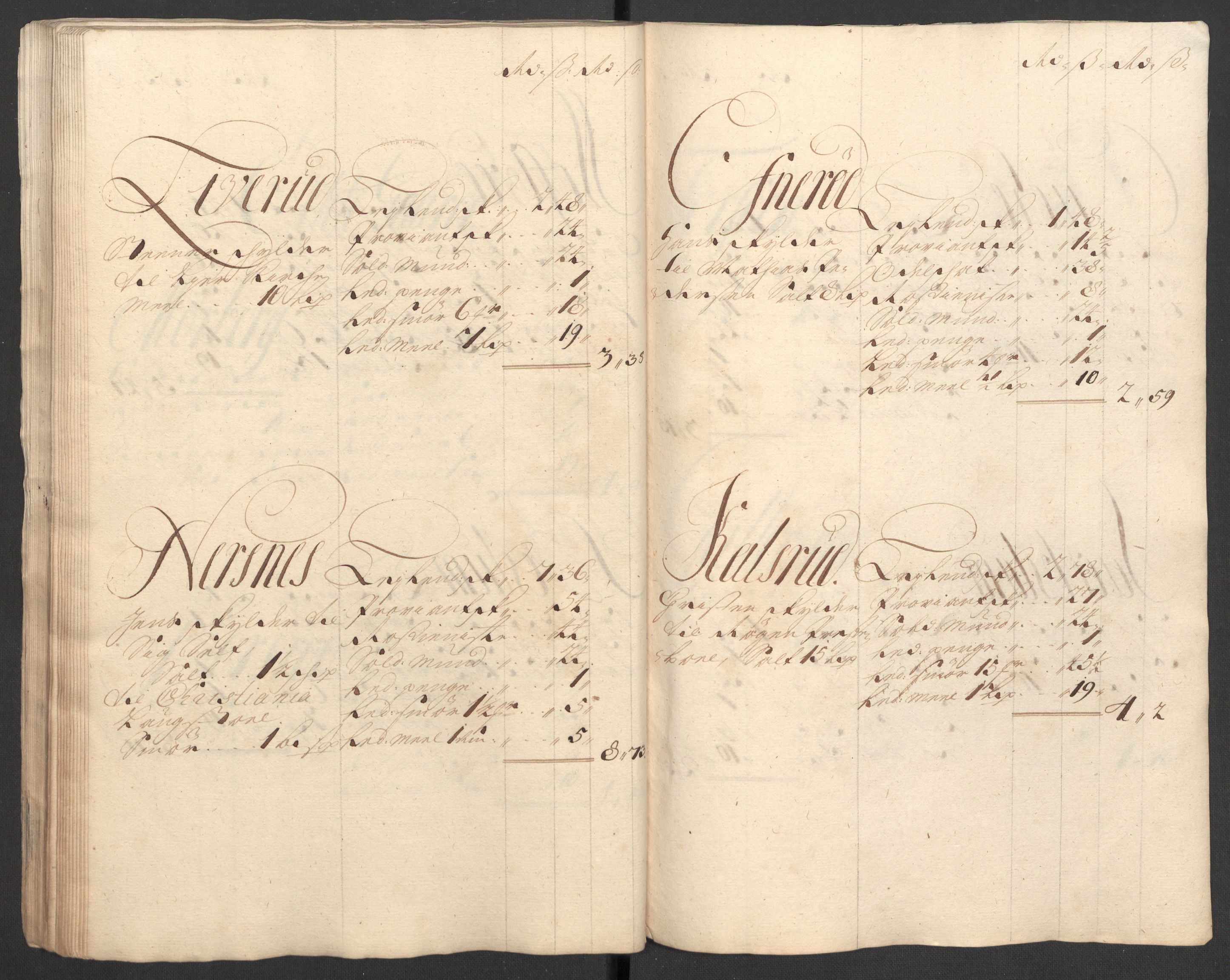 Rentekammeret inntil 1814, Reviderte regnskaper, Fogderegnskap, RA/EA-4092/R31/L1702: Fogderegnskap Hurum, Røyken, Eiker, Lier og Buskerud, 1708, p. 57