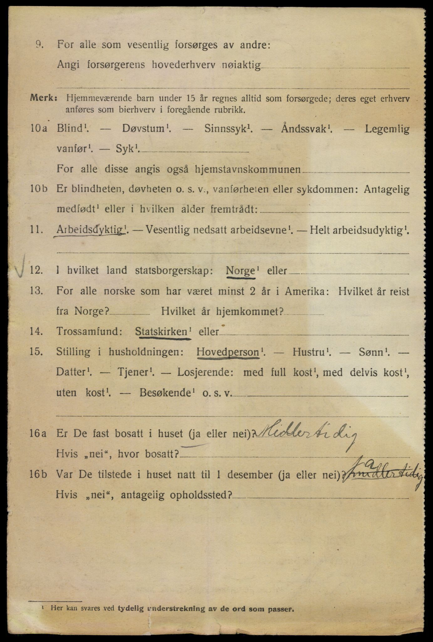 SAO, 1920 census for Kristiania, 1920, p. 652720