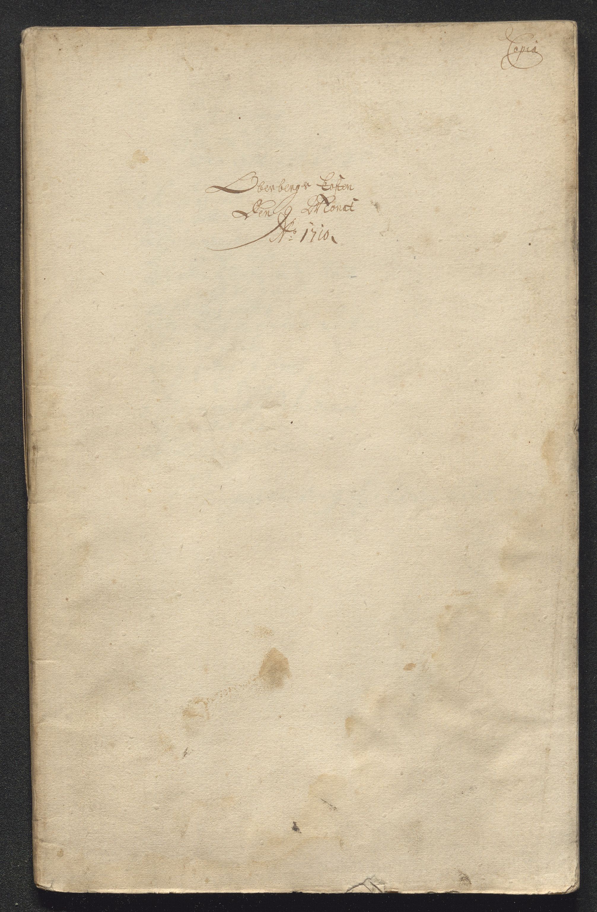 Kongsberg Sølvverk 1623-1816, SAKO/EA-3135/001/D/Dc/Dcd/L0098: Utgiftsregnskap for gruver m.m. , 1710, p. 321