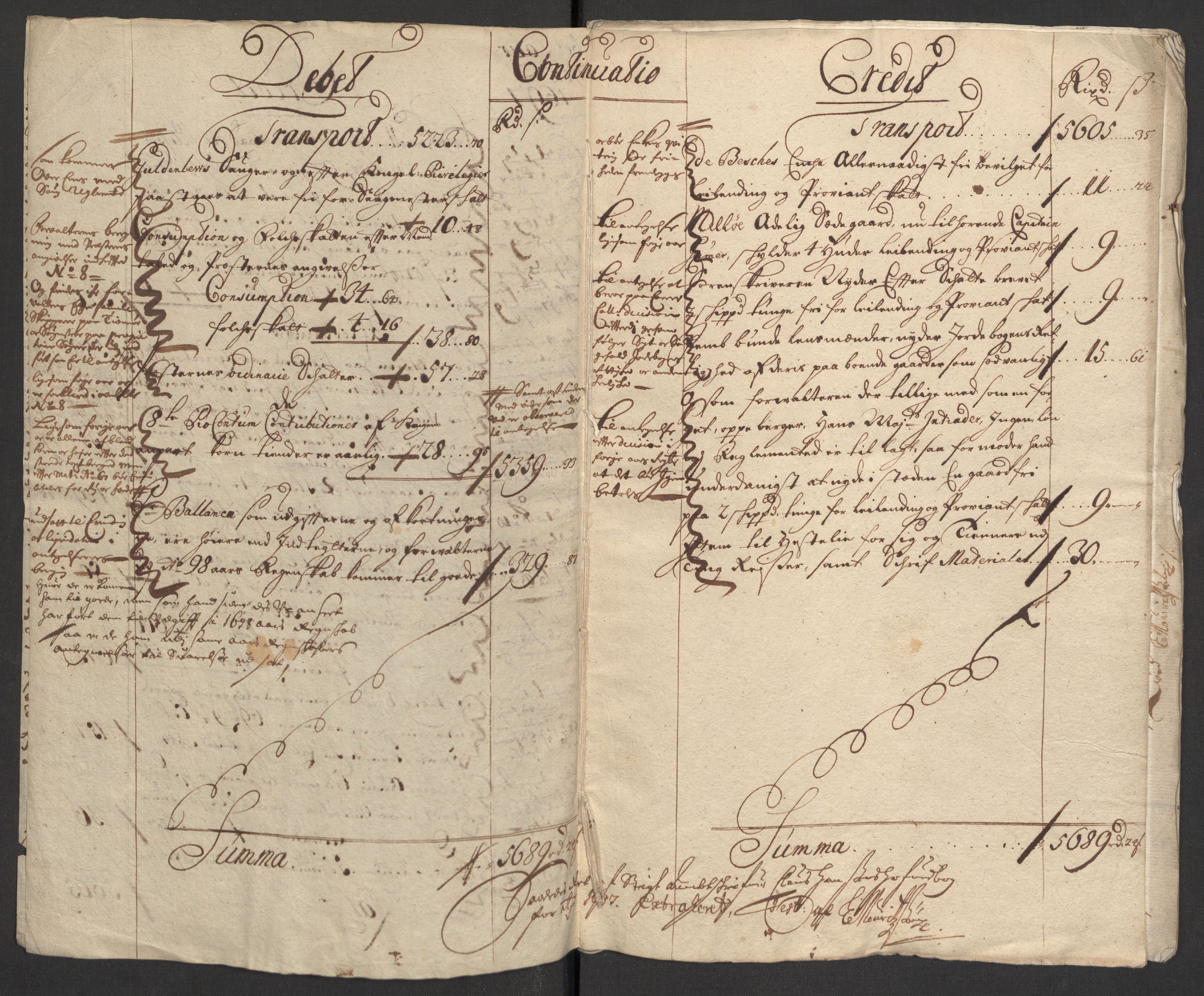 Rentekammeret inntil 1814, Reviderte regnskaper, Fogderegnskap, RA/EA-4092/R33/L1975: Fogderegnskap Larvik grevskap, 1696-1697, p. 109