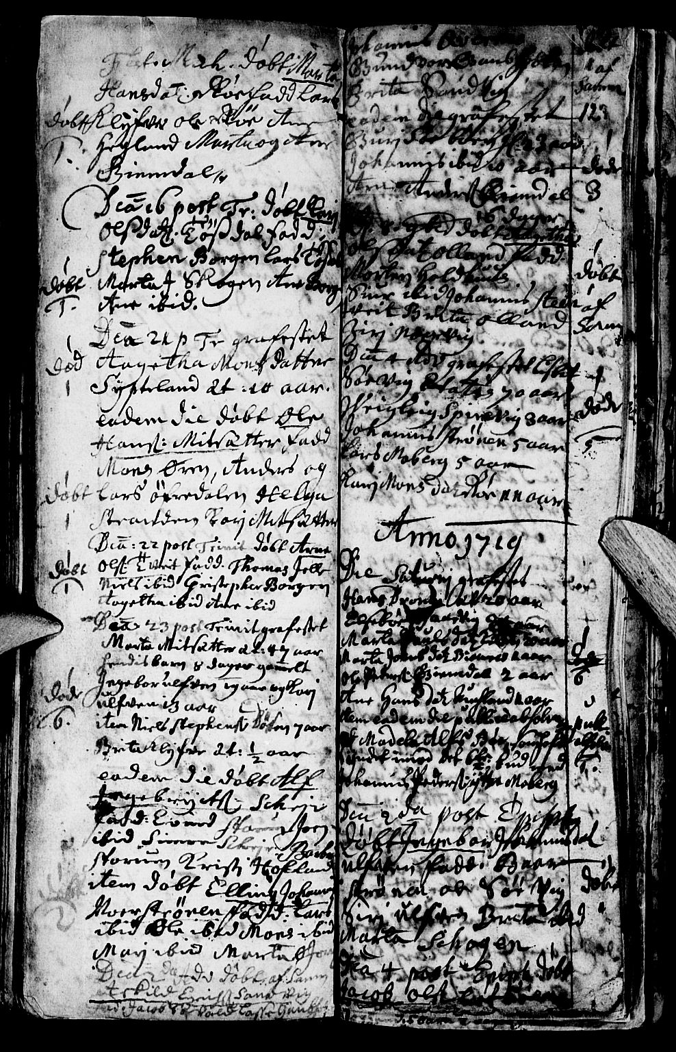 Os sokneprestembete, SAB/A-99929: Parish register (official) no. A 1, 1669-1722, p. 123