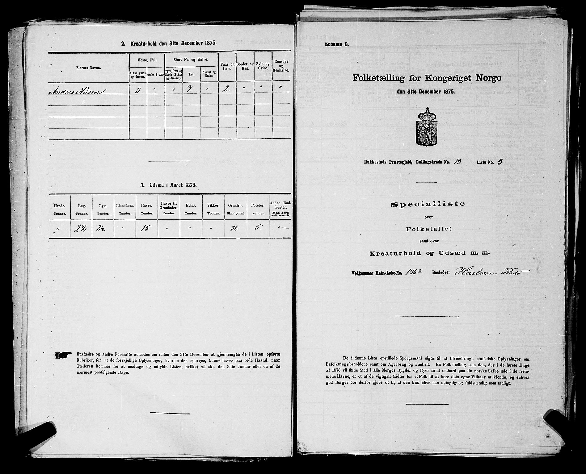 RA, 1875 census for 0128P Rakkestad, 1875, p. 1472