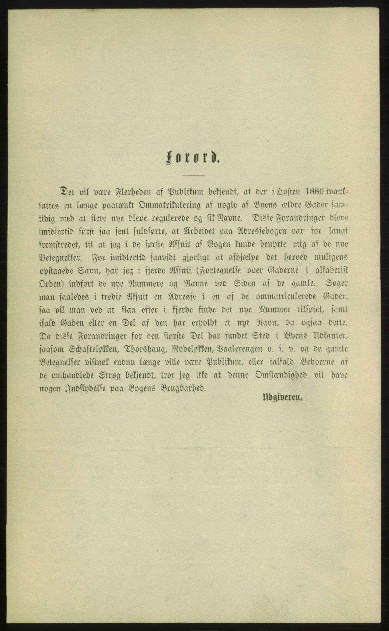 Kristiania/Oslo adressebok, PUBL/-, 1881
