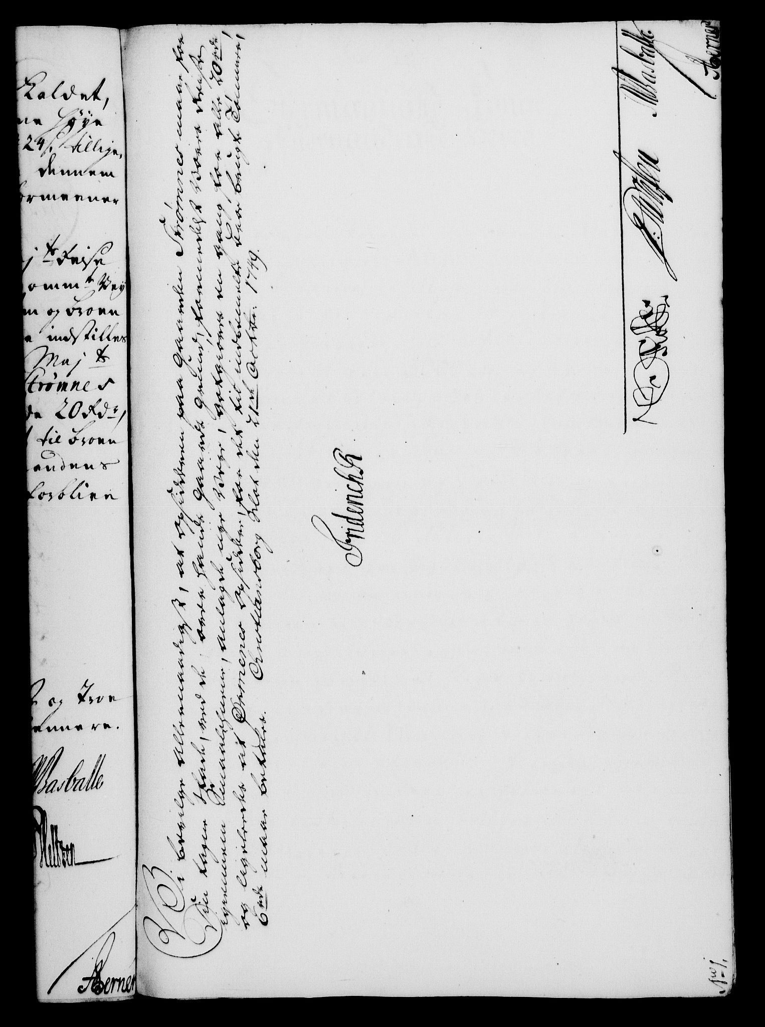 Rentekammeret, Kammerkanselliet, RA/EA-3111/G/Gf/Gfa/L0031: Norsk relasjons- og resolusjonsprotokoll (merket RK 52.31), 1749, p. 549