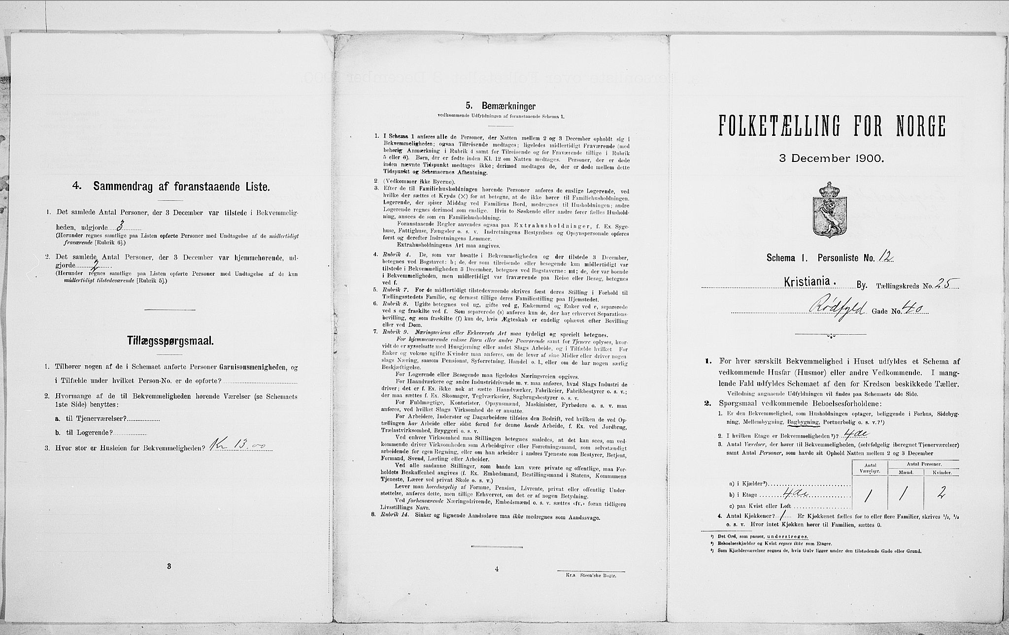 SAO, 1900 census for Kristiania, 1900, p. 77714