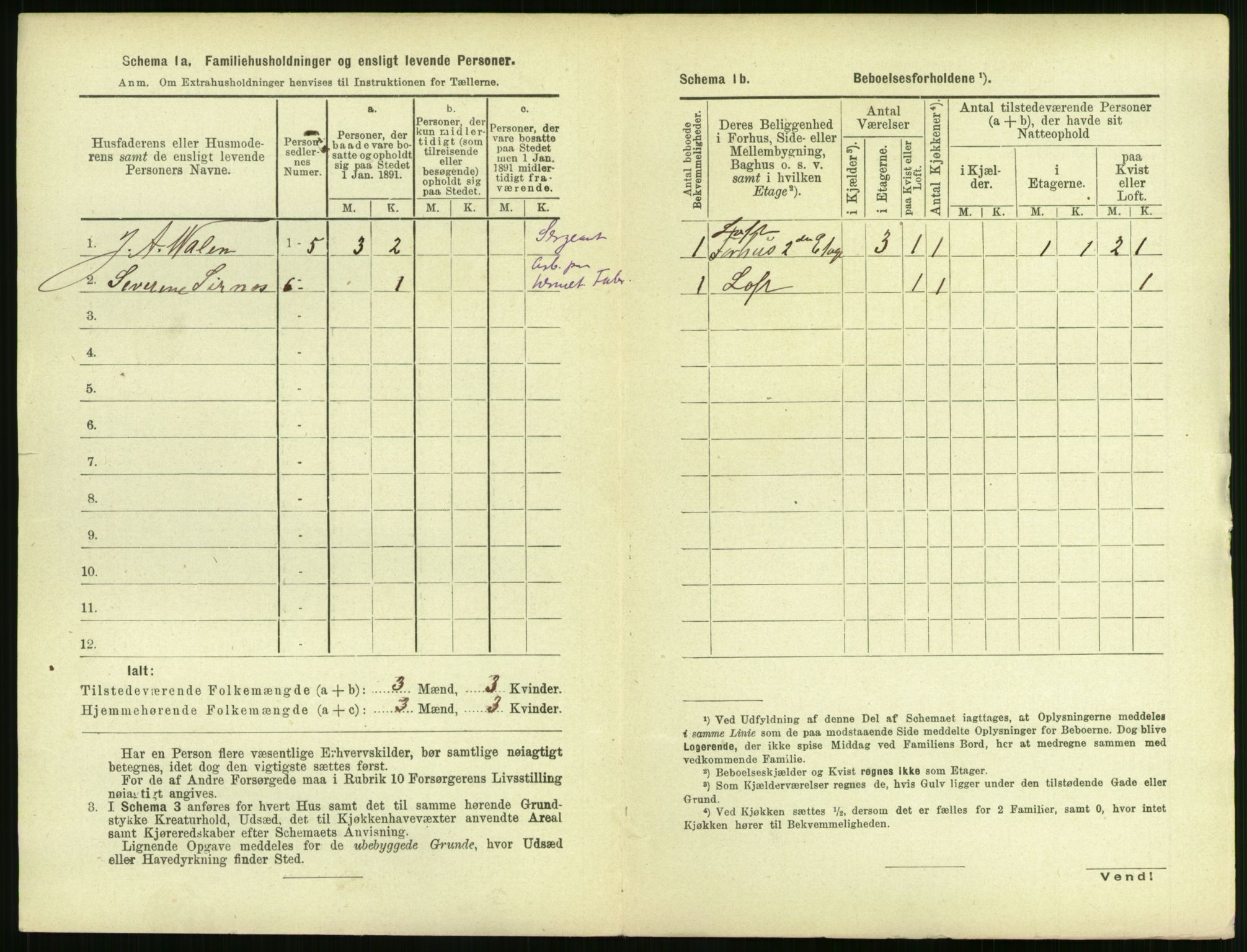 RA, 1891 census for 1106 Haugesund, 1891, p. 324