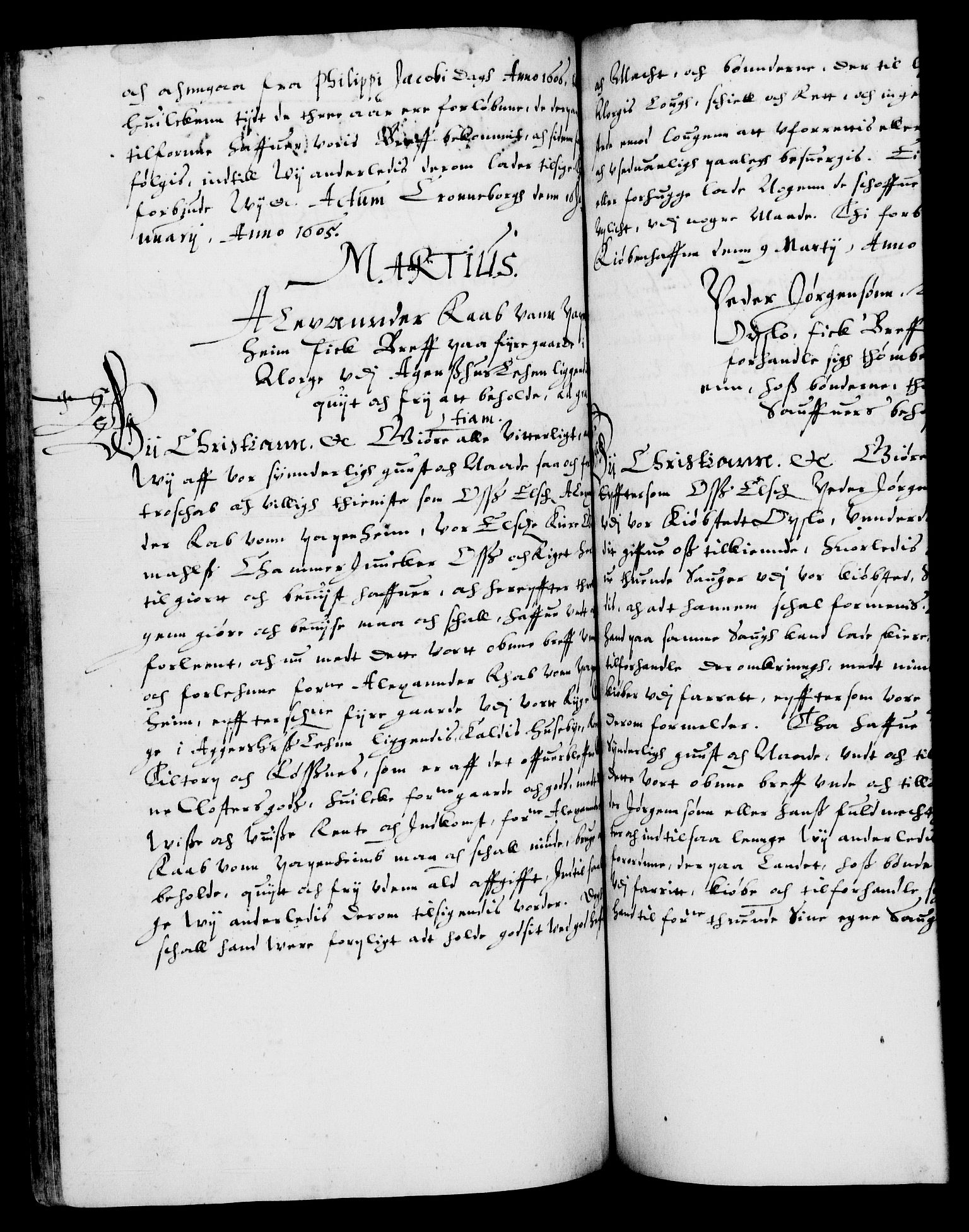 Danske Kanselli 1572-1799, AV/RA-EA-3023/F/Fc/Fca/Fcaa/L0003: Norske registre (mikrofilm), 1596-1616, p. 237b