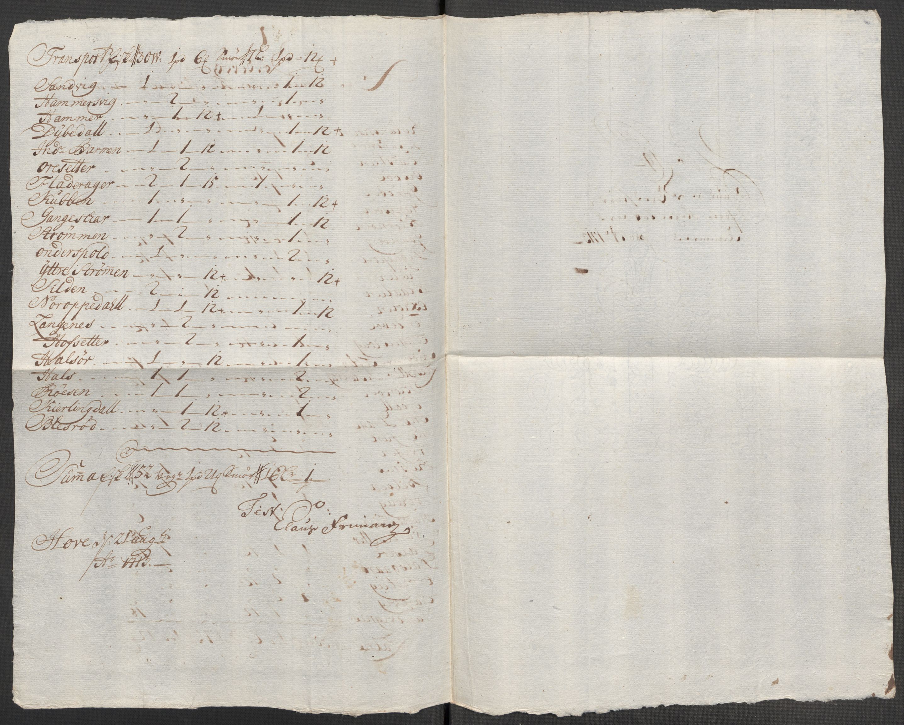 Rentekammeret inntil 1814, Reviderte regnskaper, Fogderegnskap, AV/RA-EA-4092/R53/L3437: Fogderegnskap Sunn- og Nordfjord, 1713, p. 285