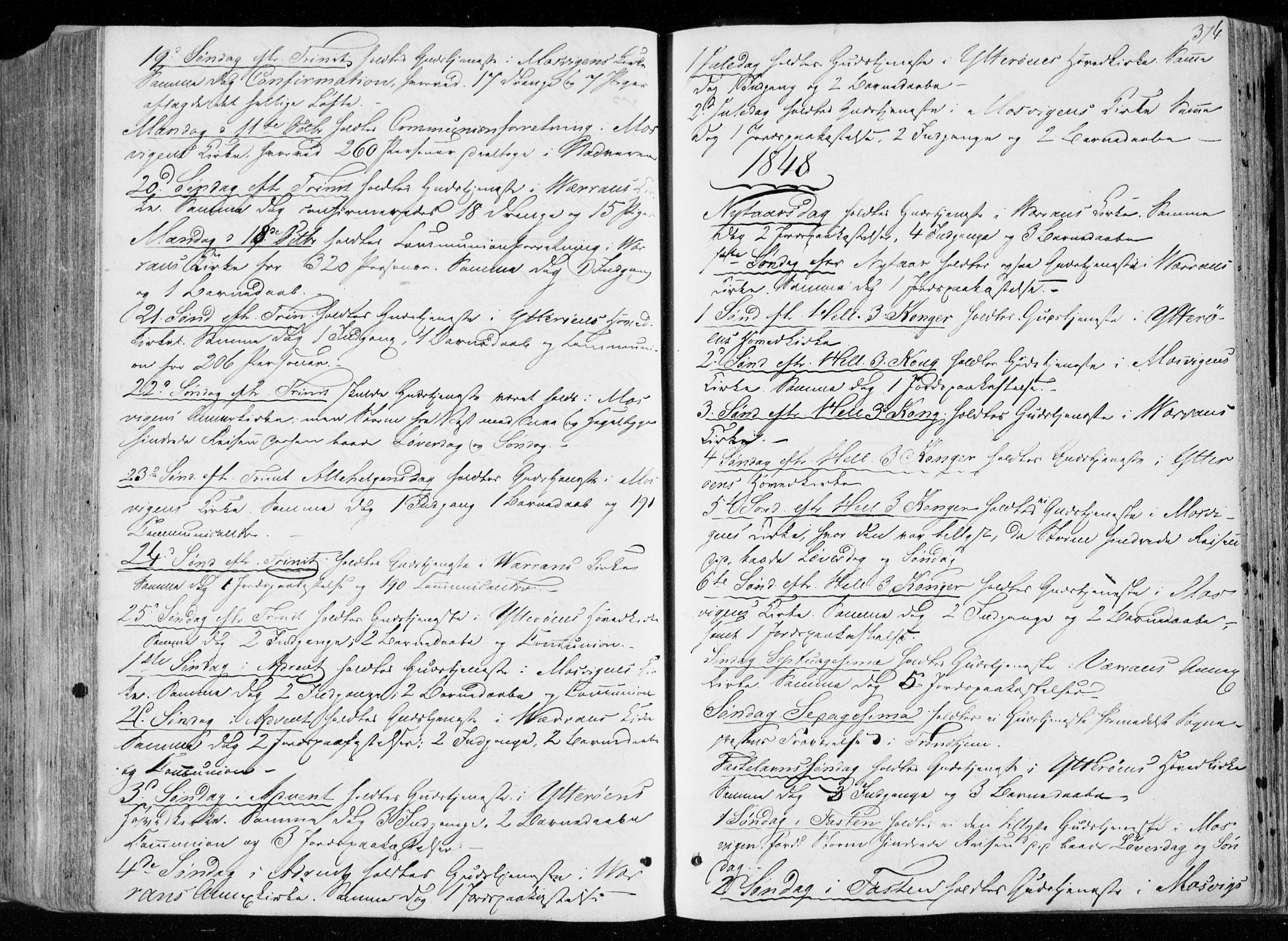 Ministerialprotokoller, klokkerbøker og fødselsregistre - Nord-Trøndelag, SAT/A-1458/722/L0218: Parish register (official) no. 722A05, 1843-1868, p. 374