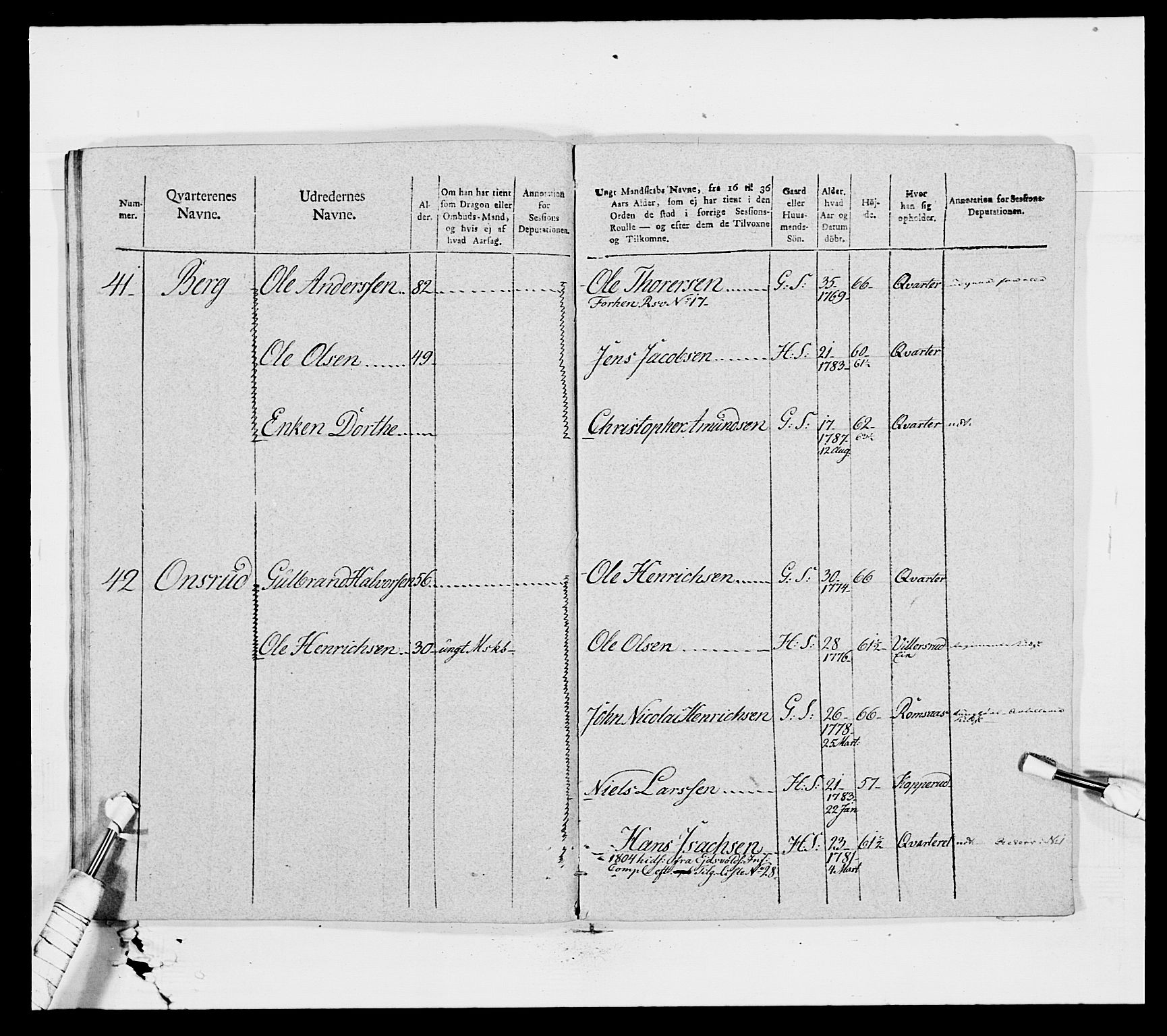 Generalitets- og kommissariatskollegiet, Det kongelige norske kommissariatskollegium, AV/RA-EA-5420/E/Eh/L0007: Akershusiske dragonregiment, 1800-1804, p. 755