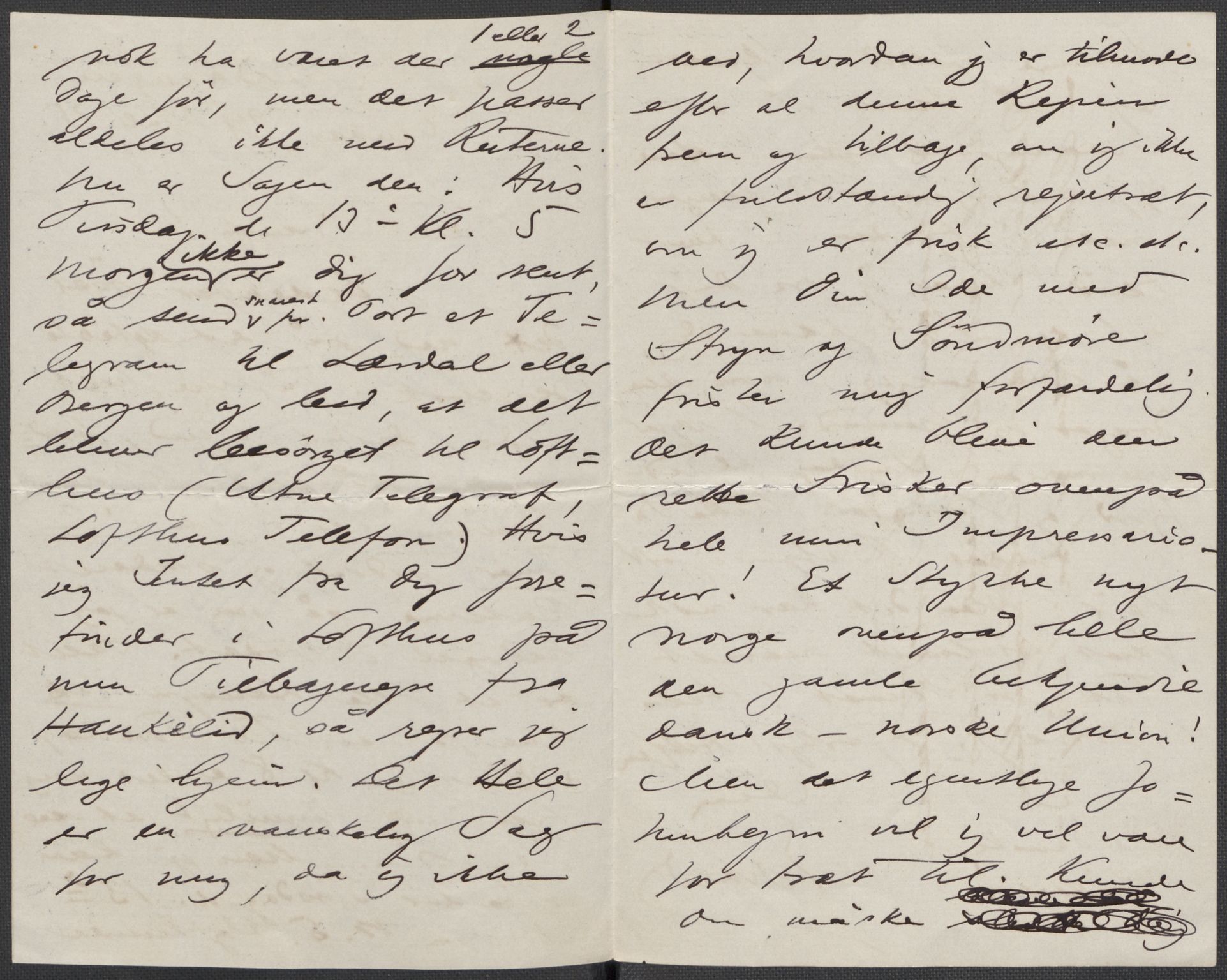 Beyer, Frants, AV/RA-PA-0132/F/L0001: Brev fra Edvard Grieg til Frantz Beyer og "En del optegnelser som kan tjene til kommentar til brevene" av Marie Beyer, 1872-1907, p. 447