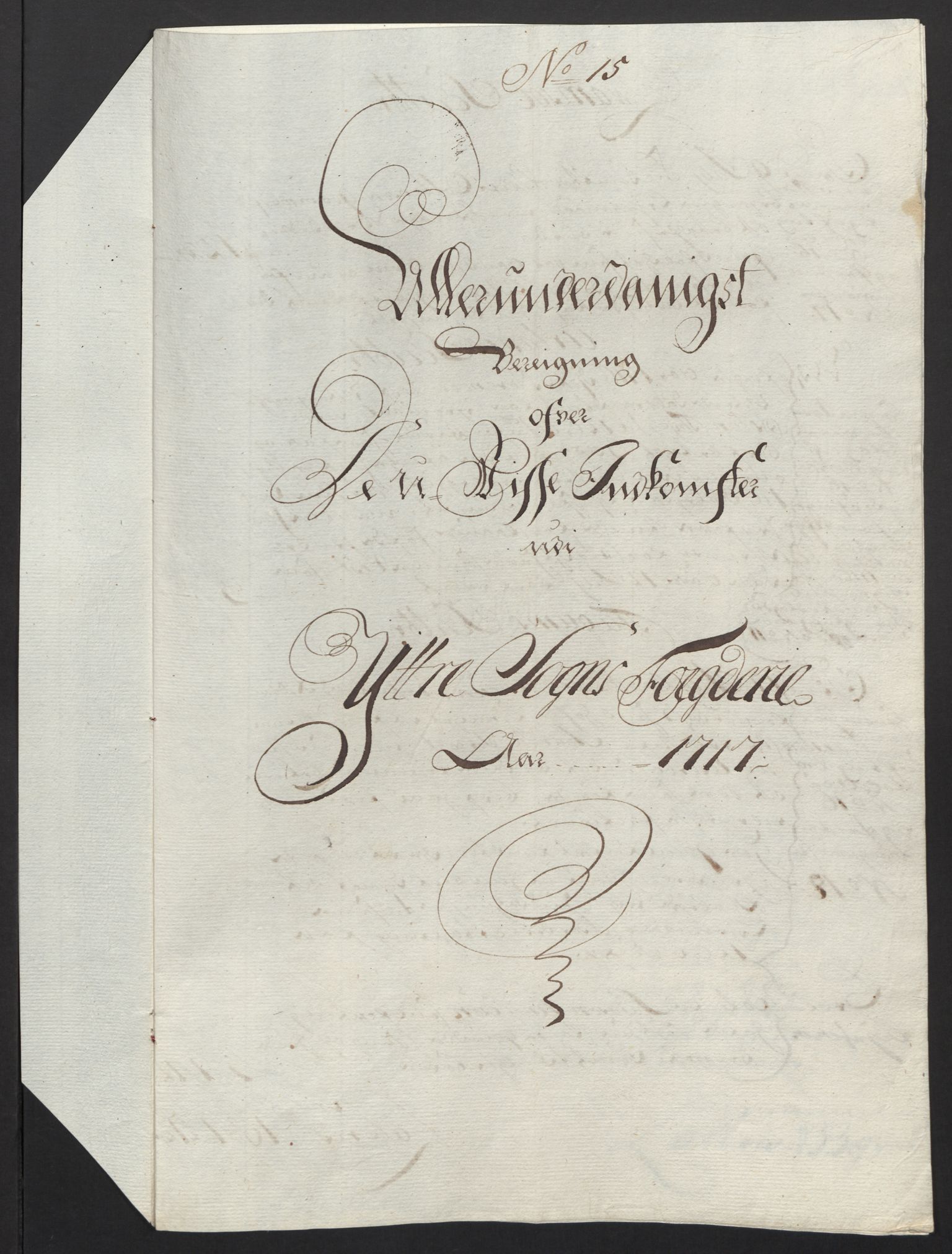 Rentekammeret inntil 1814, Reviderte regnskaper, Fogderegnskap, RA/EA-4092/R52/L3321: Fogderegnskap Sogn, 1717-1718, p. 81