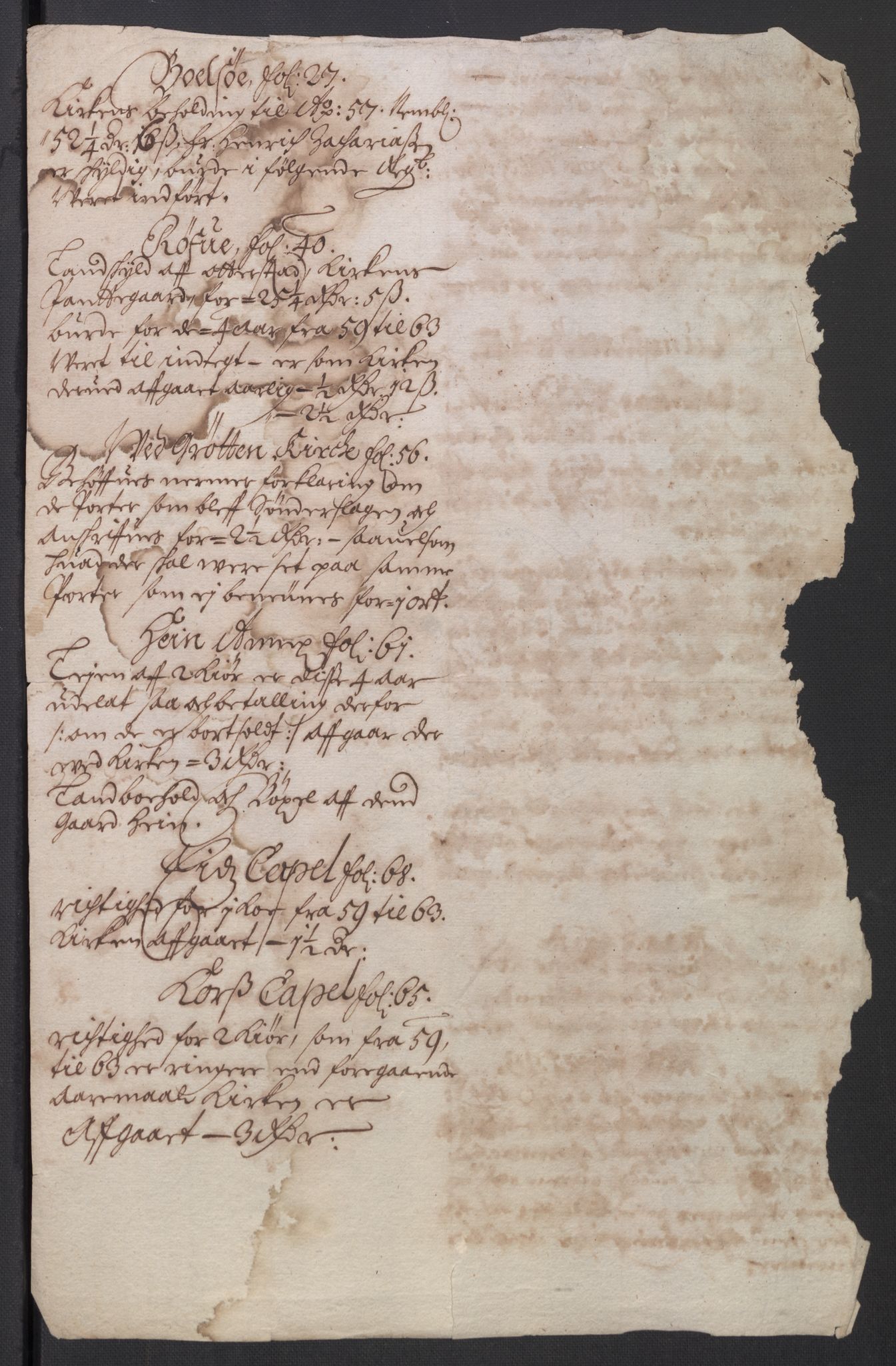 Rentekammeret inntil 1814, Reviderte regnskaper, Kirkeregnskap, AV/RA-EA-4067/Rf/L0121: Kirkeregnskap, 1656-1679, p. 362