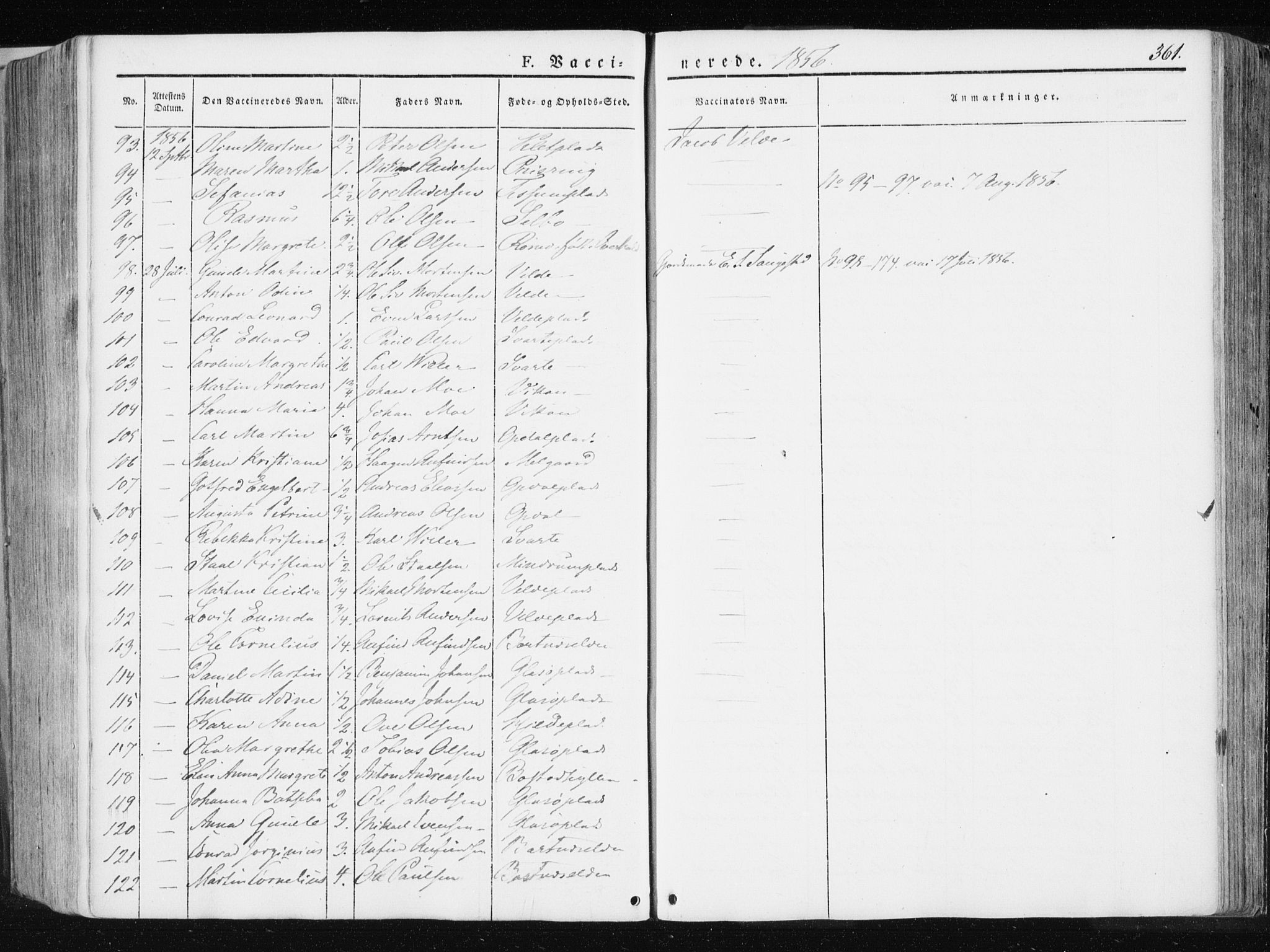 Ministerialprotokoller, klokkerbøker og fødselsregistre - Nord-Trøndelag, AV/SAT-A-1458/741/L0393: Parish register (official) no. 741A07, 1849-1863, p. 361