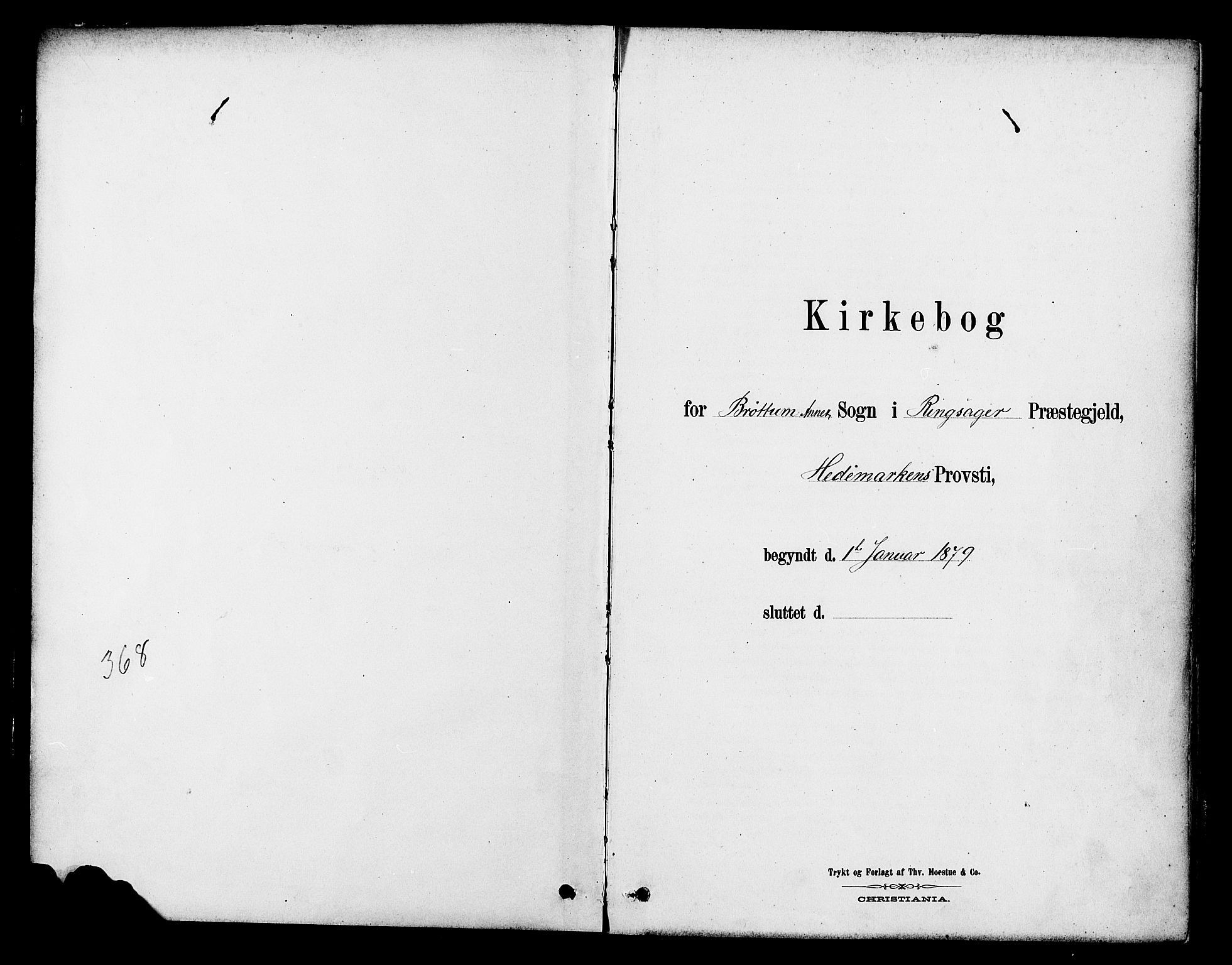 Ringsaker prestekontor, AV/SAH-PREST-014/K/Ka/L0013: Parish register (official) no. 13, 1879-1890