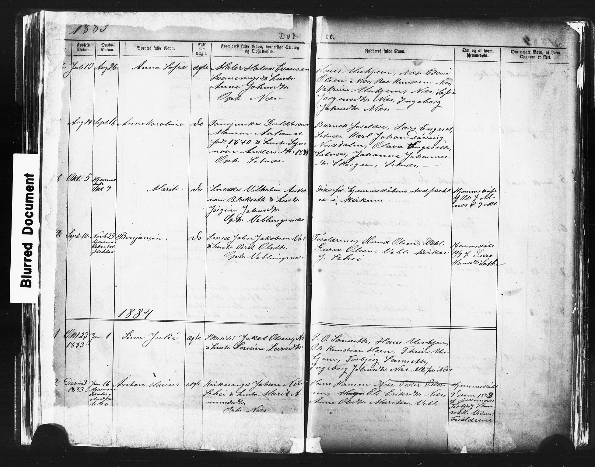 Ministerialprotokoller, klokkerbøker og fødselsregistre - Møre og Romsdal, SAT/A-1454/544/L0580: Parish register (copy) no. 544C02, 1867-1909, p. 60