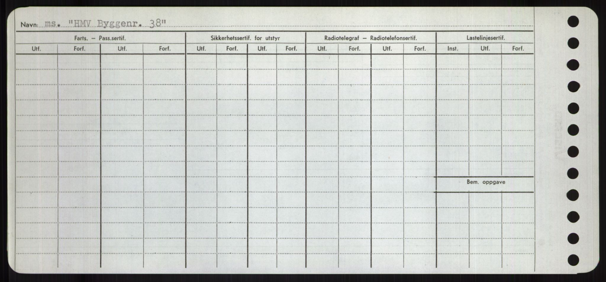 Sjøfartsdirektoratet med forløpere, Skipsmålingen, RA/S-1627/H/Hd/L0014: Fartøy, H-Havl, p. 18