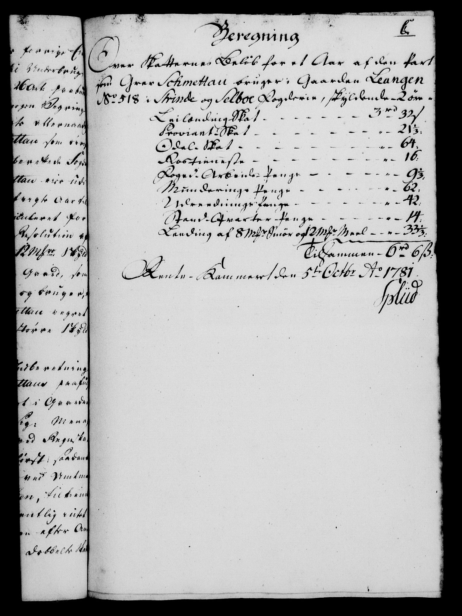 Rentekammeret, Kammerkanselliet, AV/RA-EA-3111/G/Gf/Gfa/L0063: Norsk relasjons- og resolusjonsprotokoll (merket RK 52.63), 1781, p. 1067