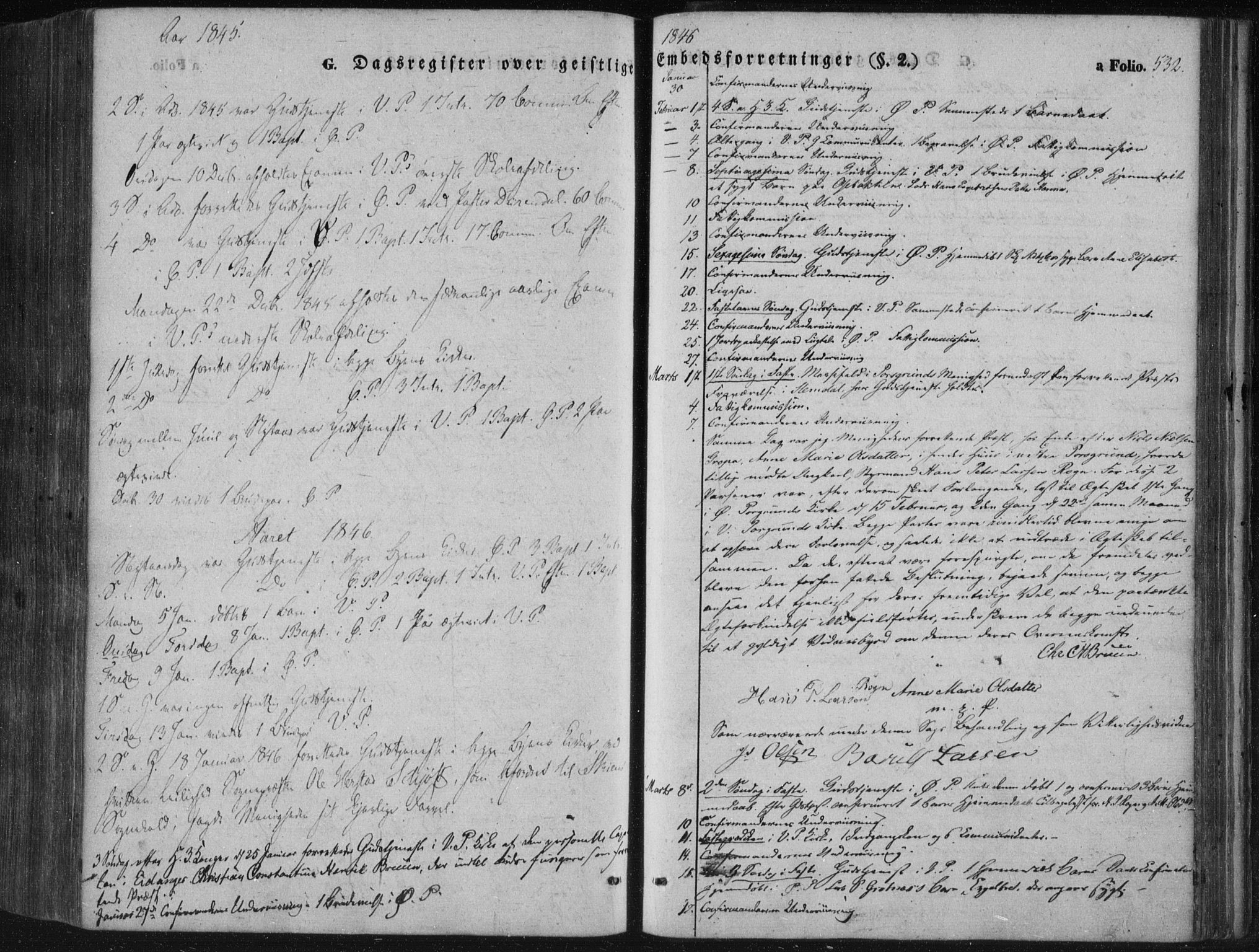 Porsgrunn kirkebøker , SAKO/A-104/F/Fa/L0006: Parish register (official) no. 6, 1841-1857, p. 533