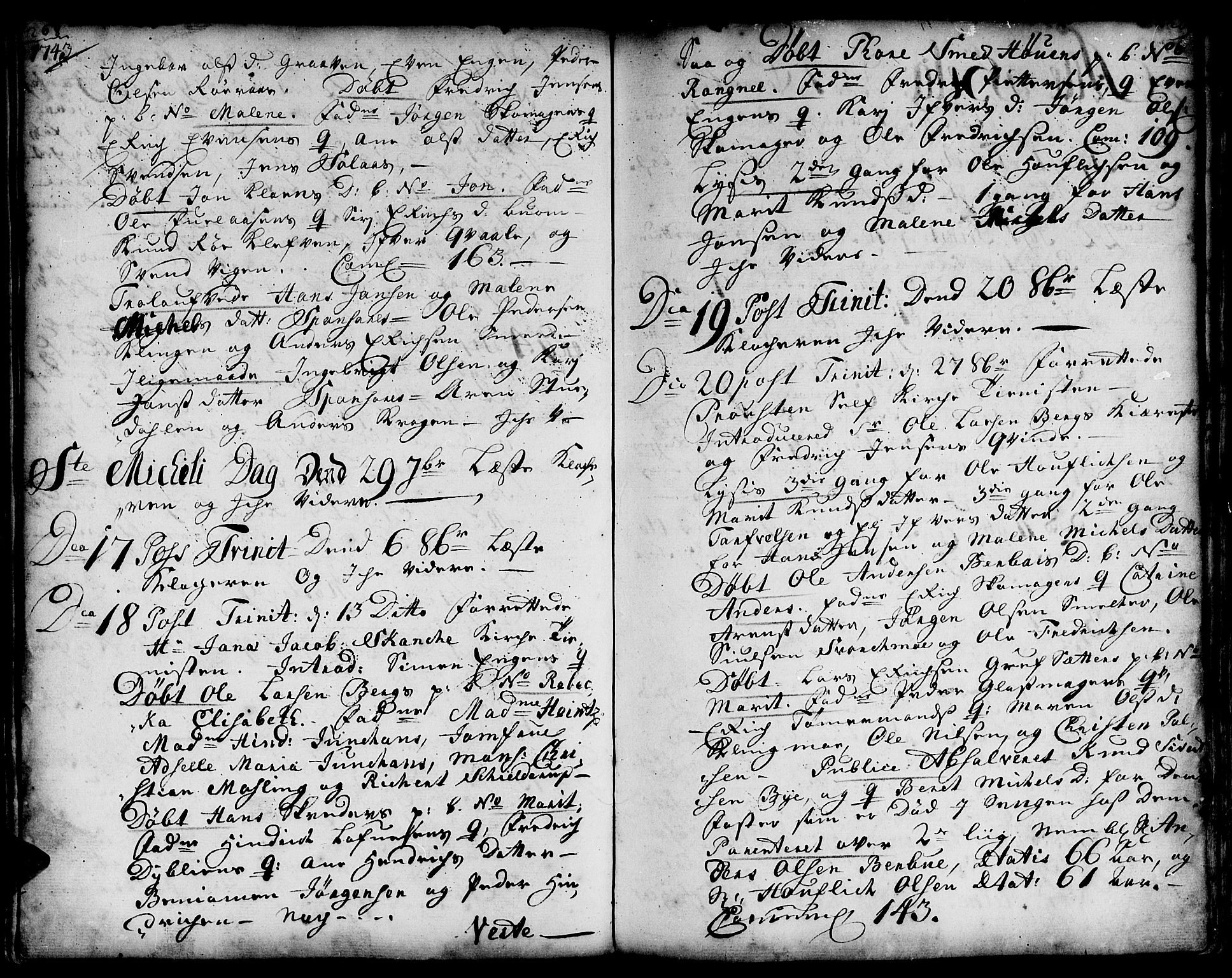 Ministerialprotokoller, klokkerbøker og fødselsregistre - Sør-Trøndelag, SAT/A-1456/671/L0839: Parish register (official) no. 671A01, 1730-1755, p. 268-269