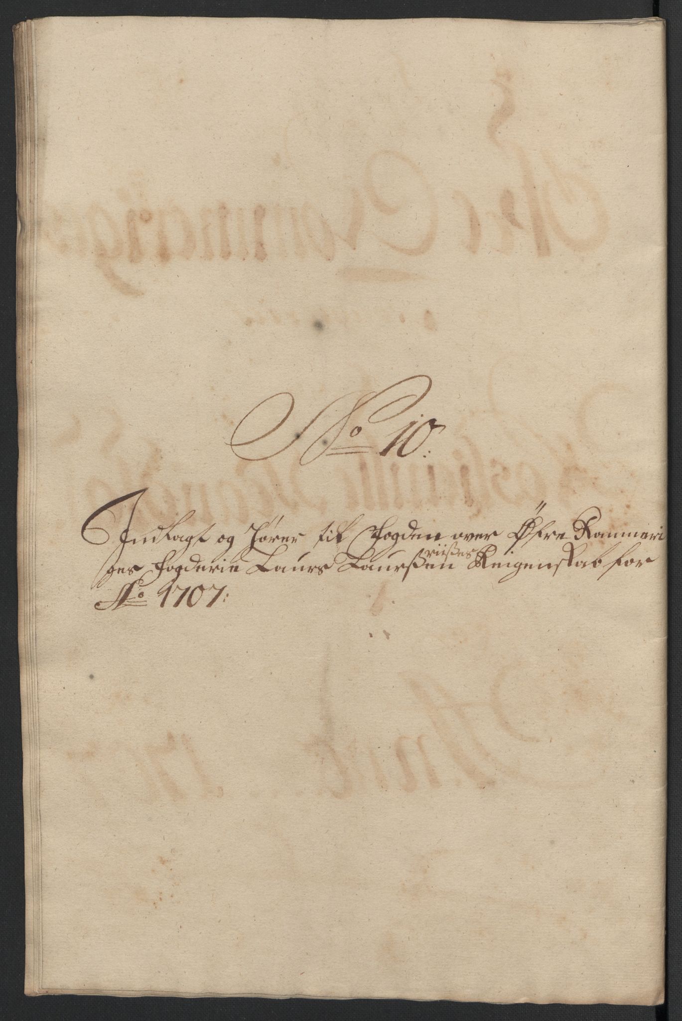 Rentekammeret inntil 1814, Reviderte regnskaper, Fogderegnskap, AV/RA-EA-4092/R12/L0718: Fogderegnskap Øvre Romerike, 1706-1707, p. 419